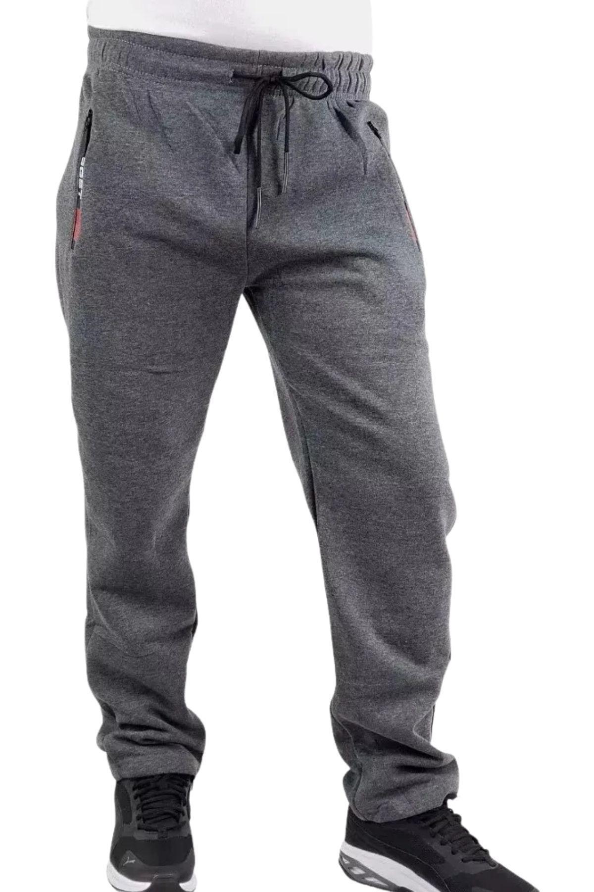 Pantalón Jogger Buzo Hombre Algodón Forro Polar, Recto 006-1