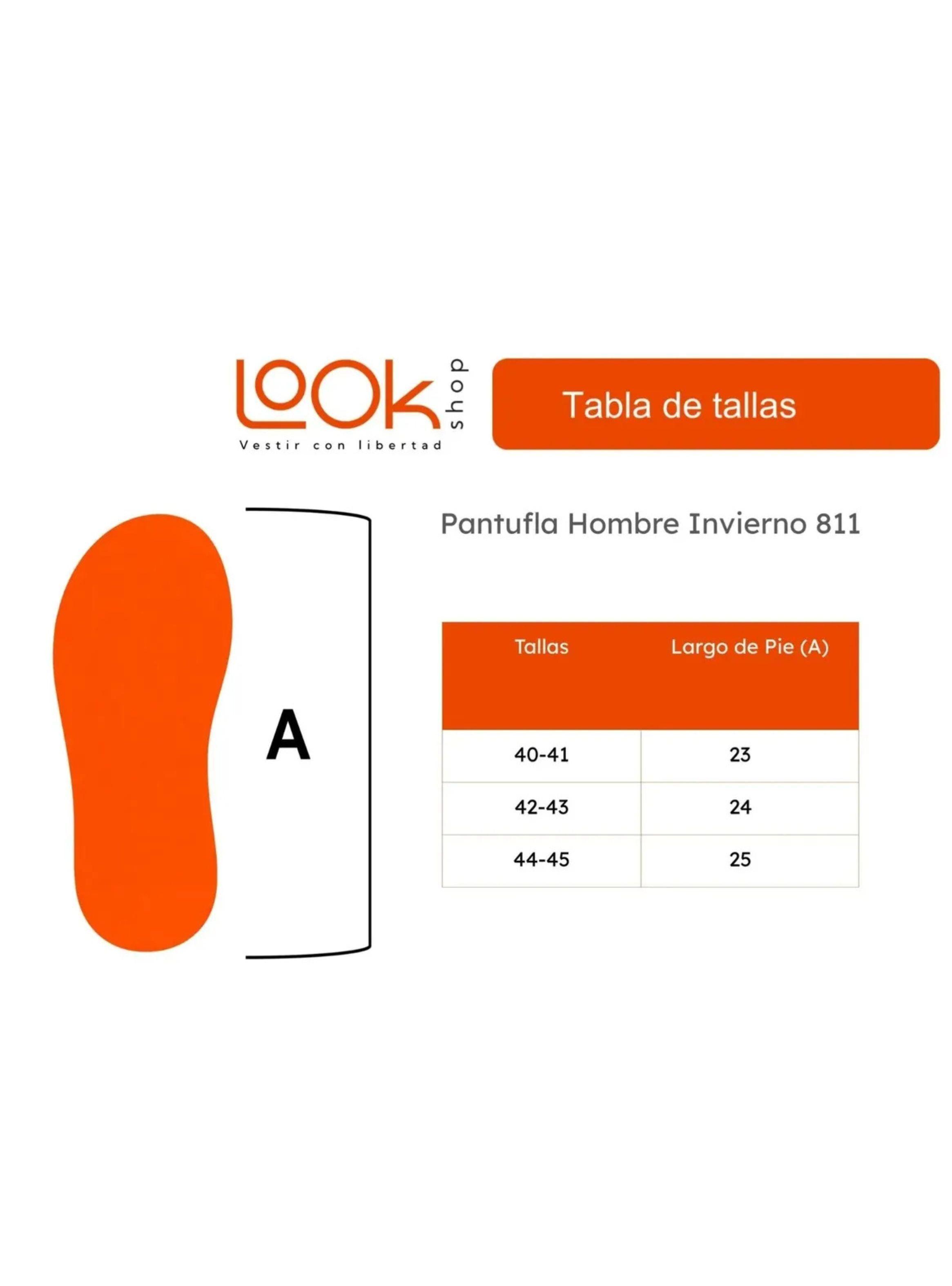 Pack 3 Pantuflas Chiporro Hombre Invierno Casual Confort 811-8