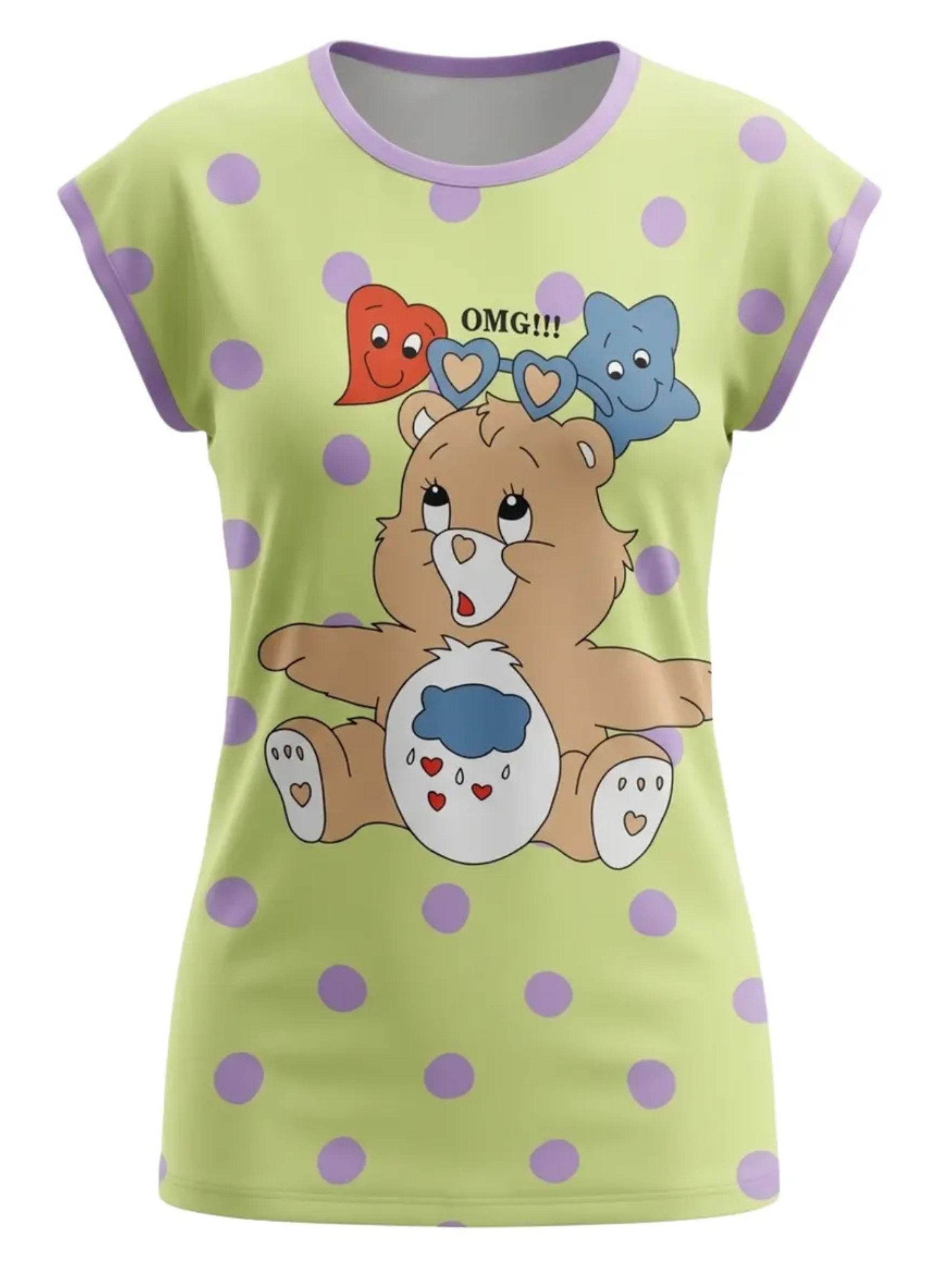 Pijama Mujer Verano Algodón Camisa De Dormir Juvenil 406-4