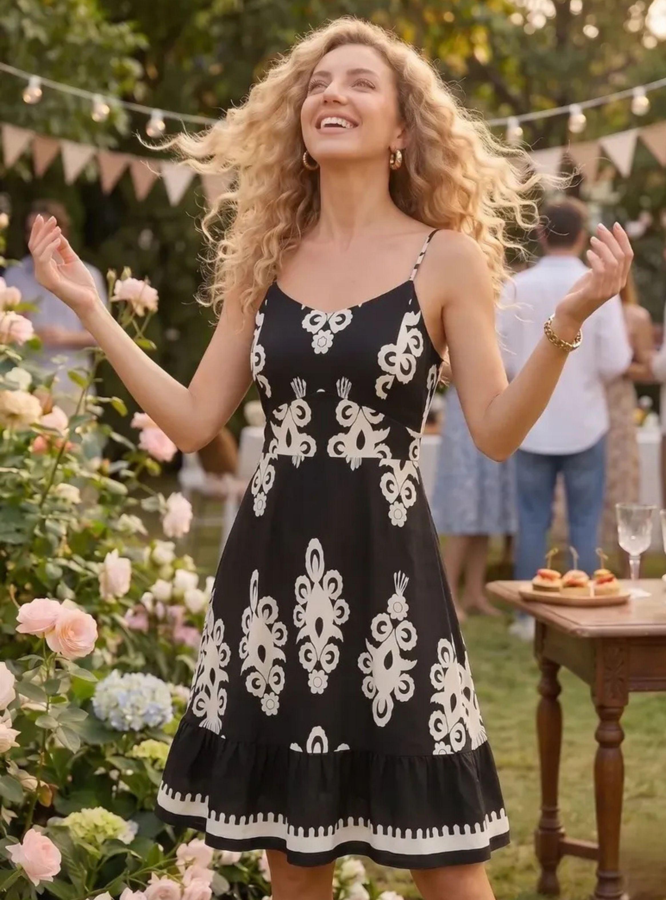 Vestido Corto Primavera Verano Mujer. Escote Corazón 3382-2