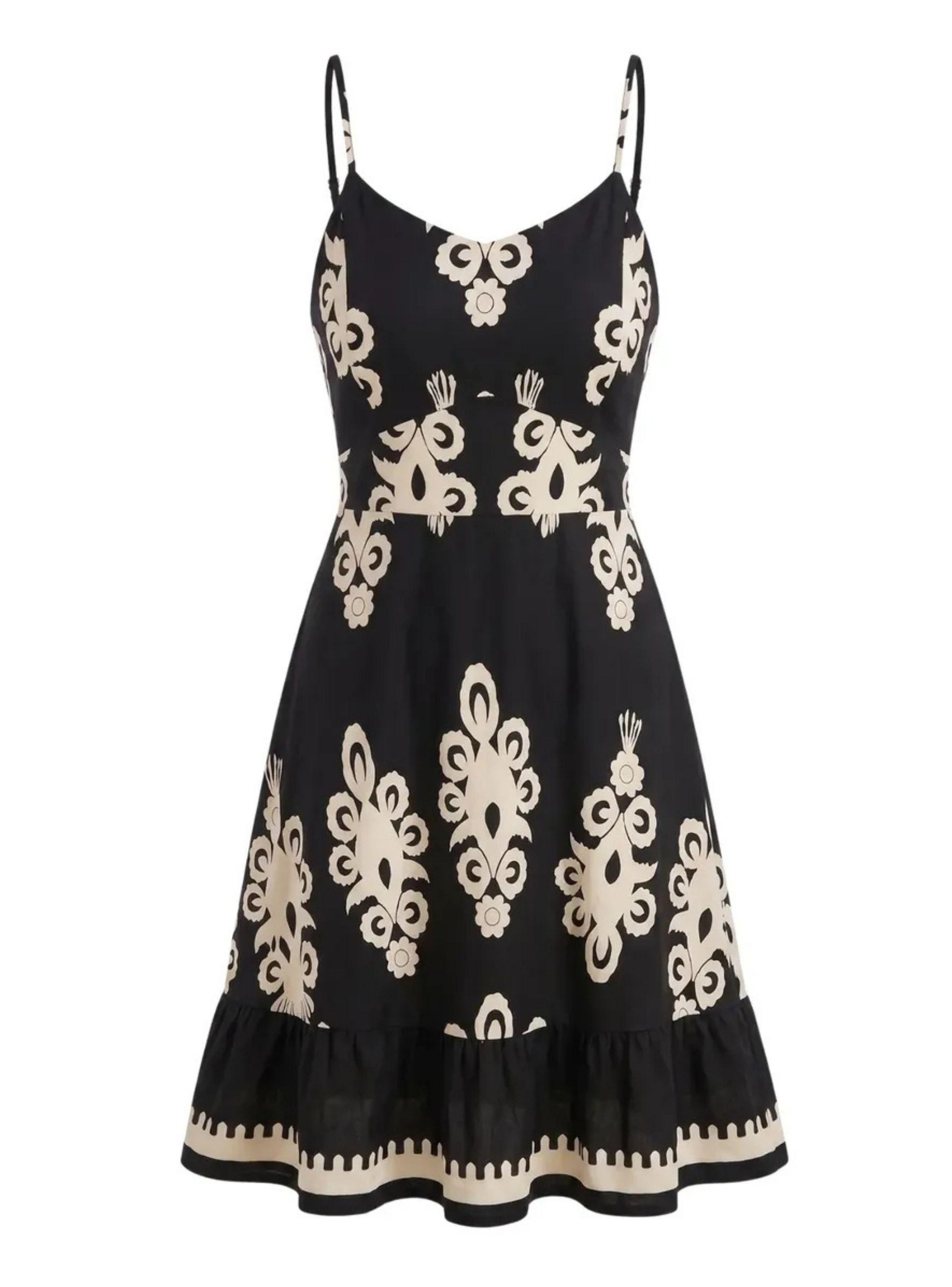 Vestido Corto Primavera Verano Mujer. Escote Corazón 3382-4