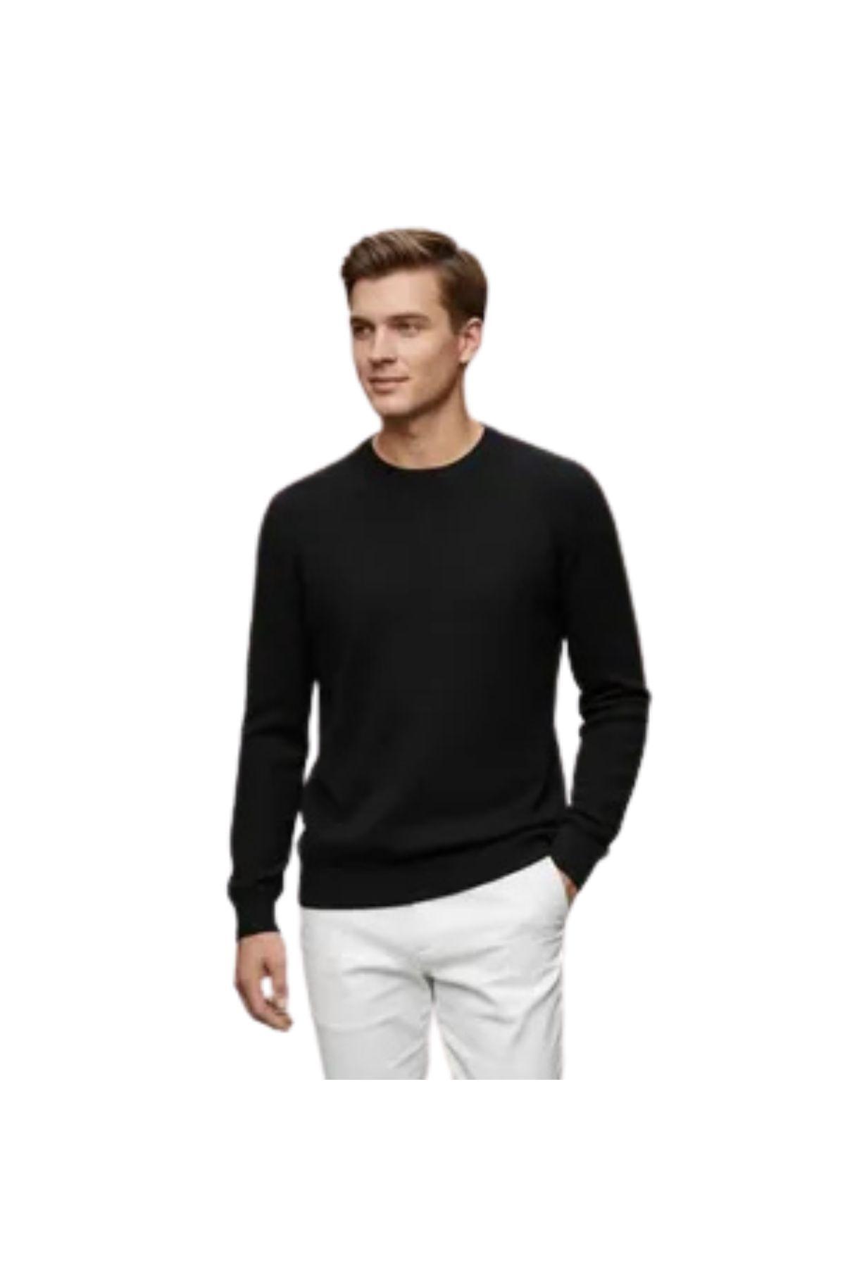 Sweater Tejido Hombre Cuello Redondo Hilo 107 -0
