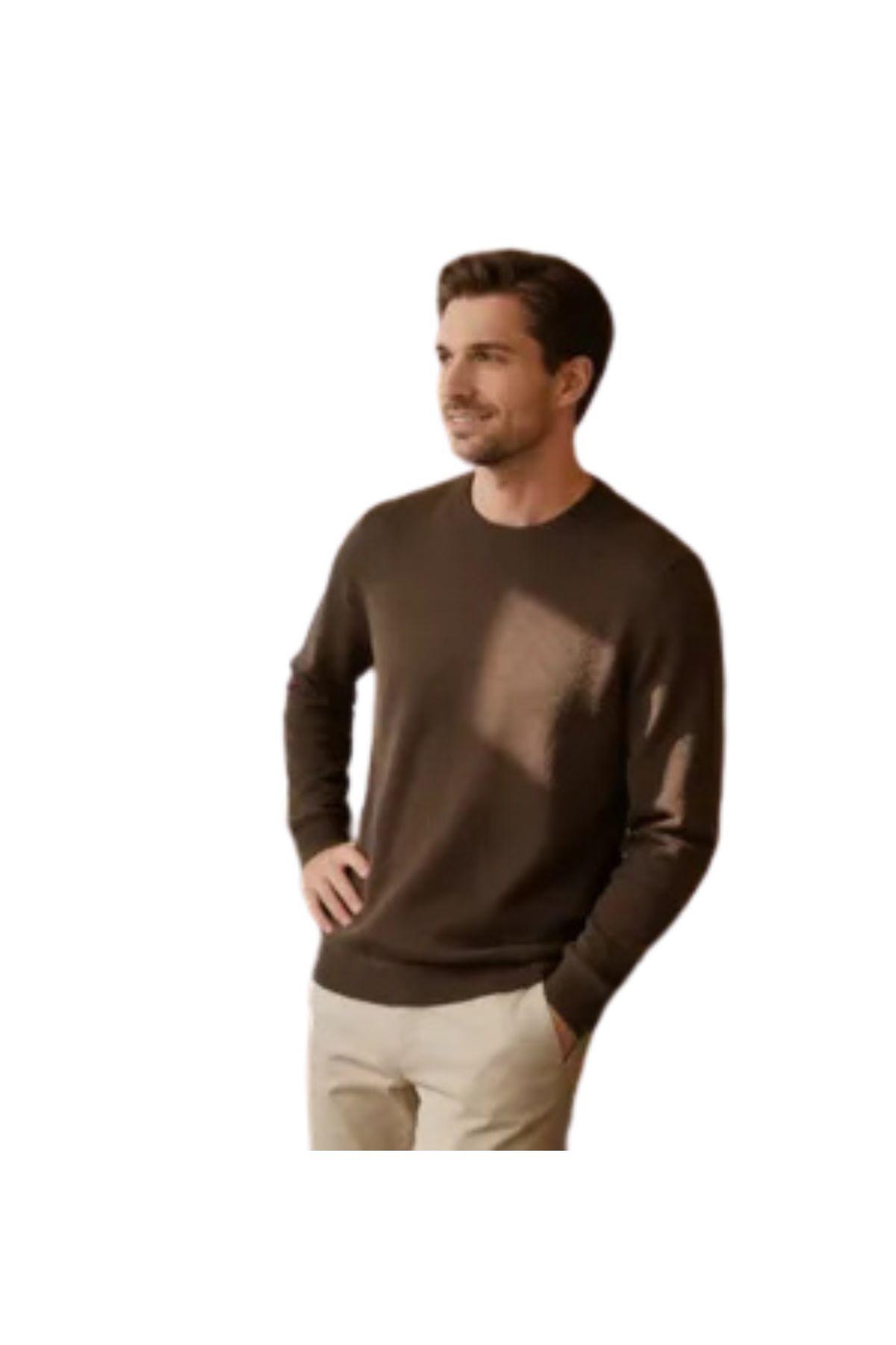 Sweater Tejido Hombre Cuello Redondo Hilo 107 -0