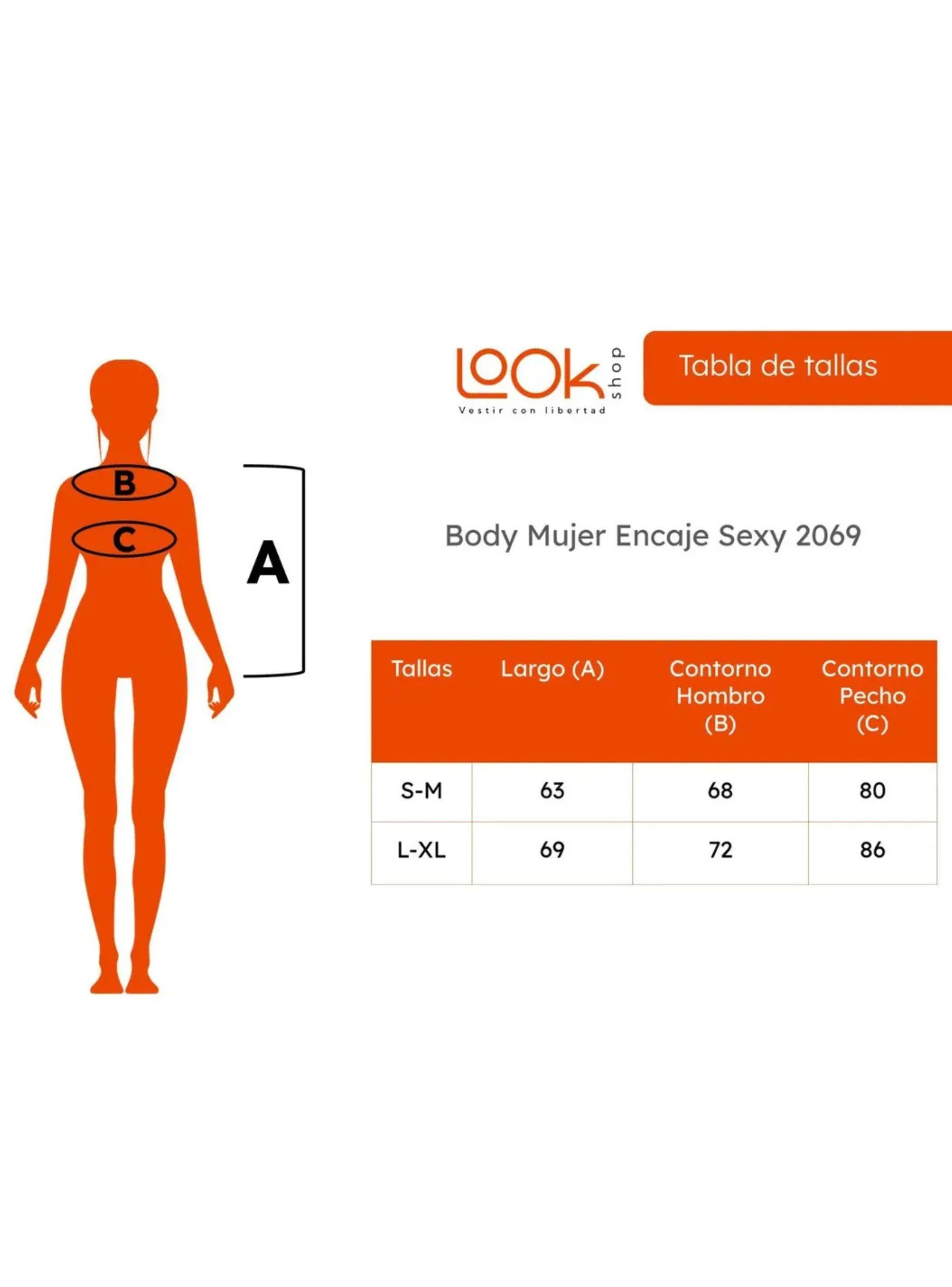 Body Mujer Encaje Manga Larga Cuello Alto Elegante Premium 2069-9