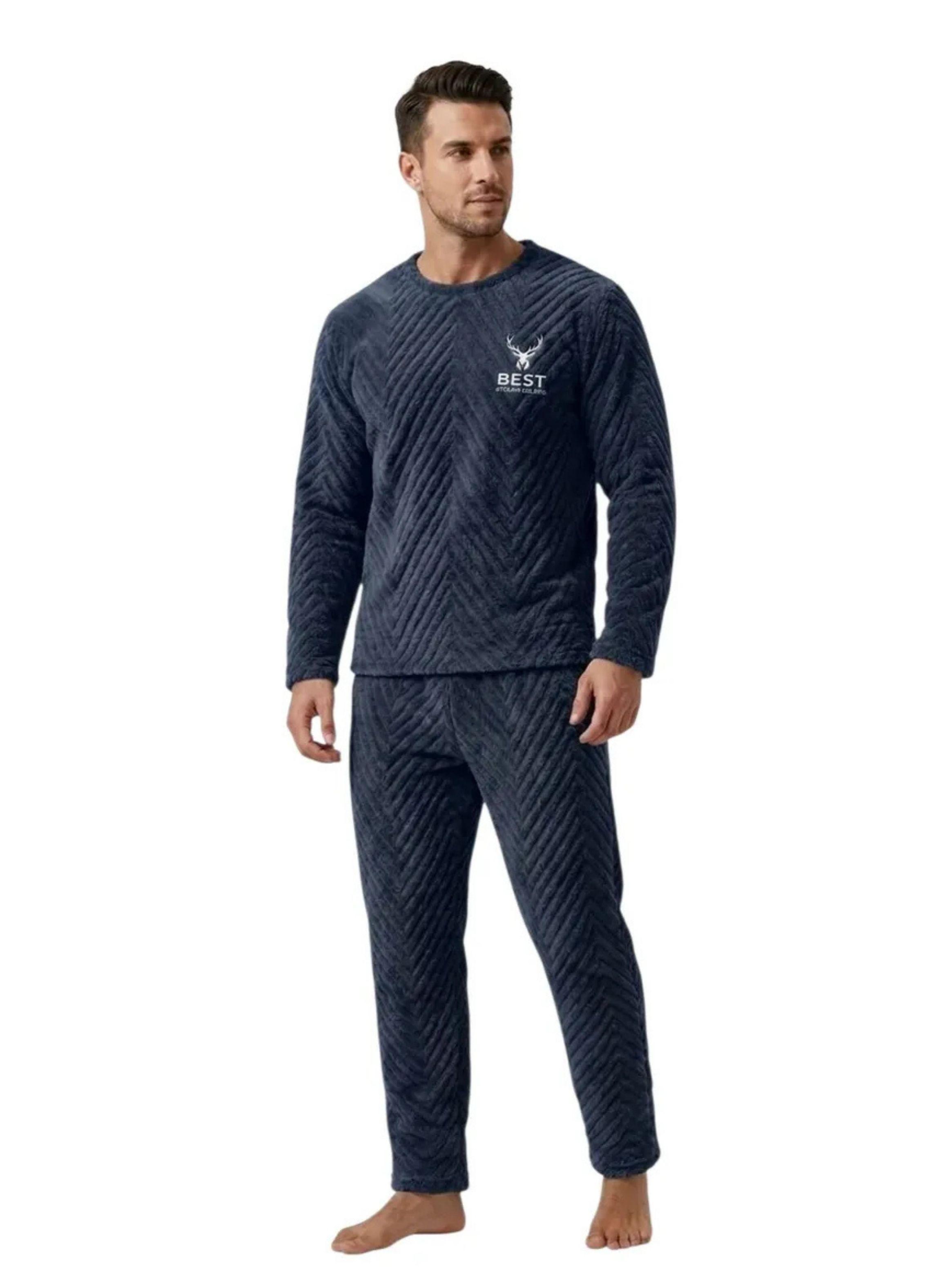 Pijama Hombre Polar Excelente Calidad 032-0