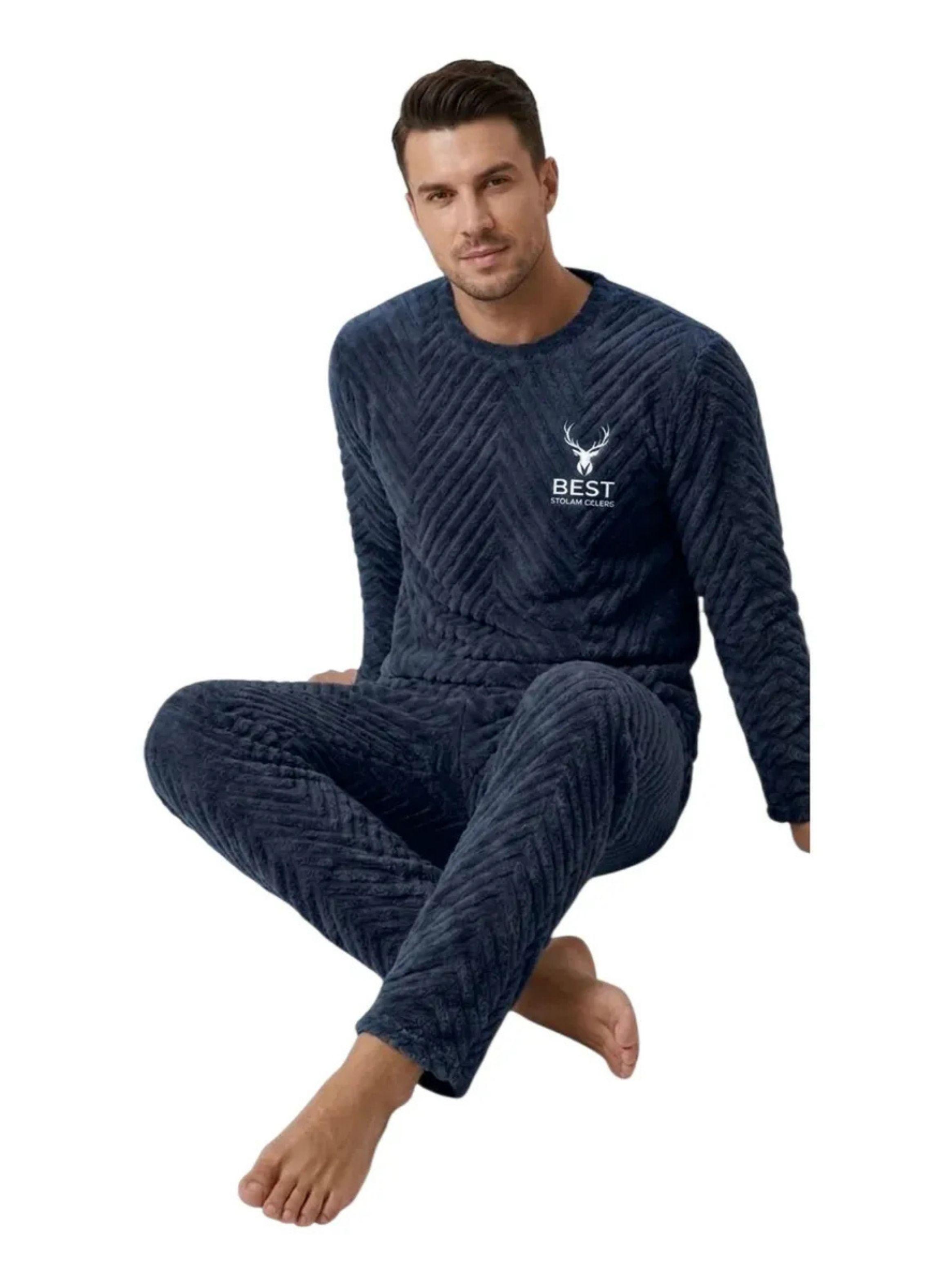 Pijama Hombre Polar Excelente Calidad 032-3