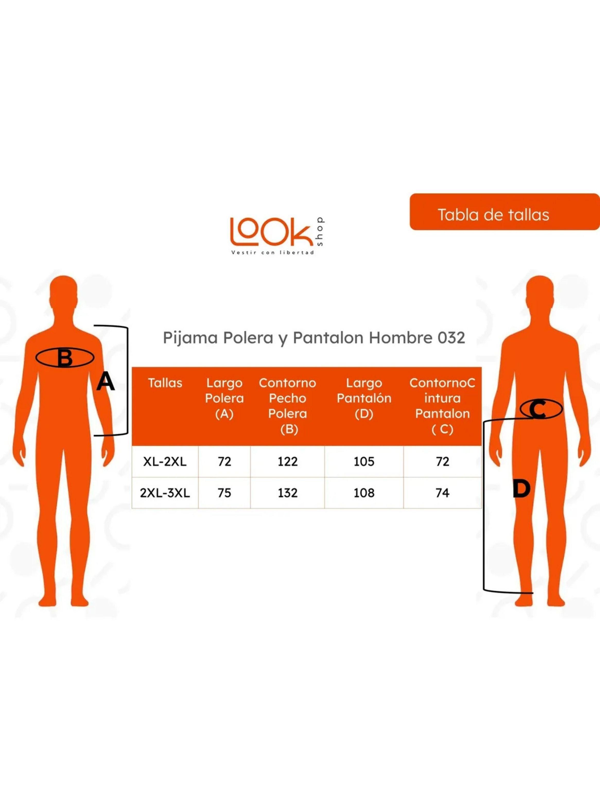Pijama Hombre Polar Excelente Calidad 032-4