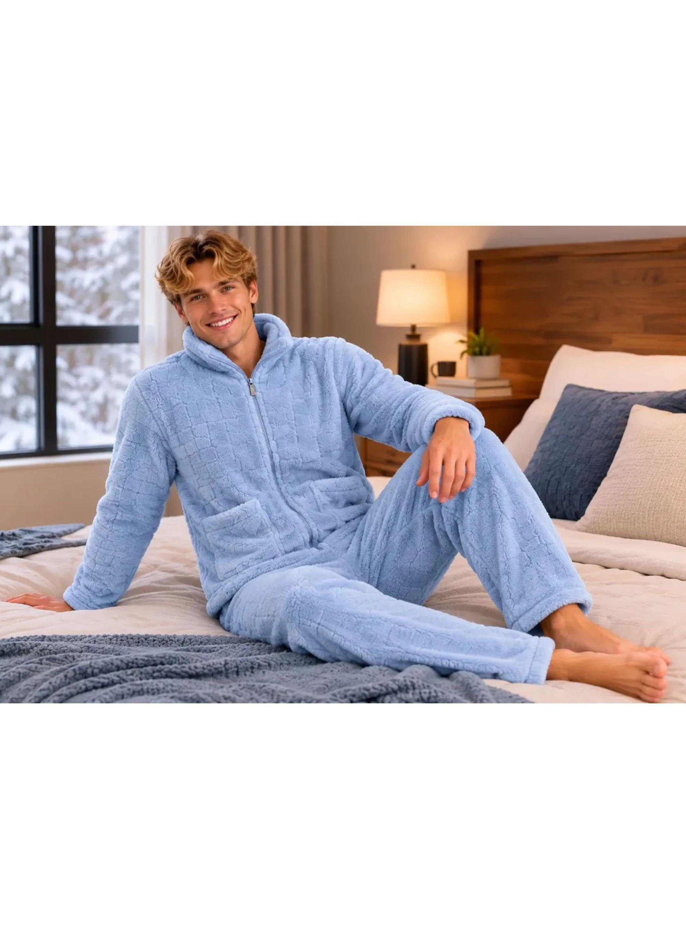 Pijama Hombre Polar Excelente Calidad 032-3