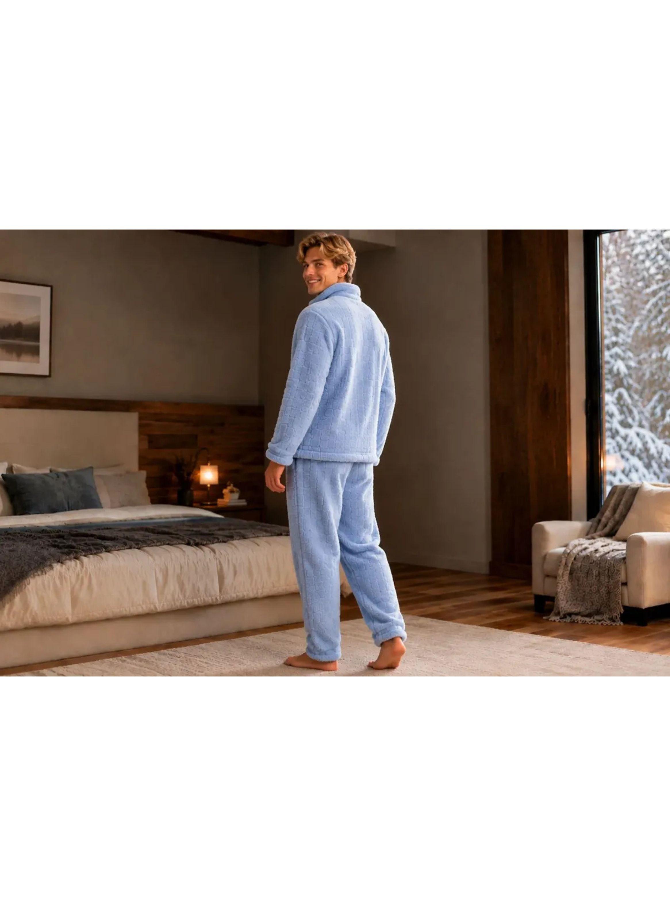 Pijama Hombre Polar Excelente Calidad 032-4