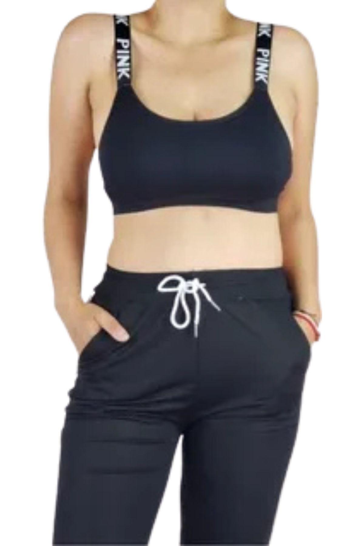 Pack 2 Sostén Top Elasticado Mujer Deportivo Suave. 888-2