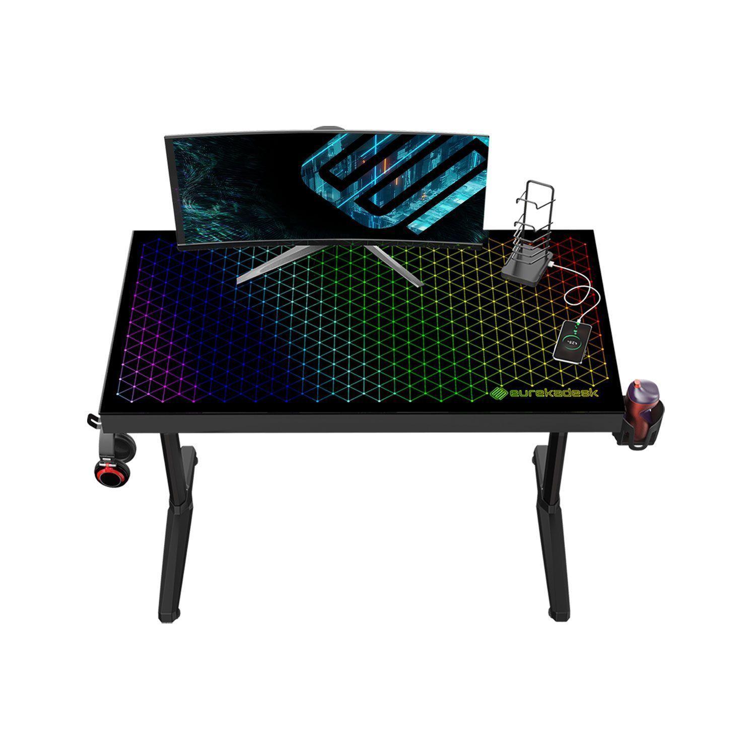 Escritorio Gaming Eureka New Glass-2