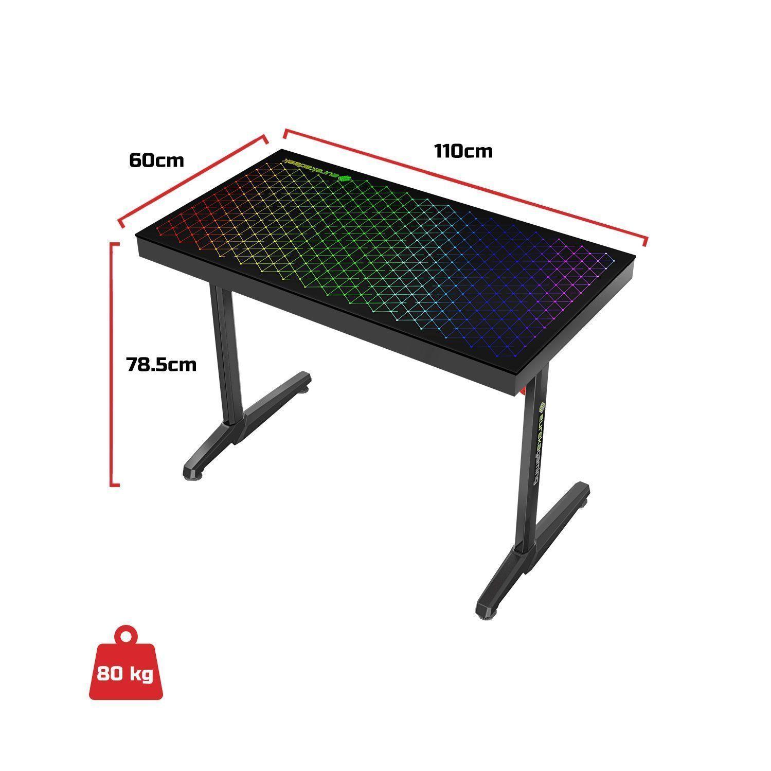 Escritorio Gaming Eureka New Glass-7