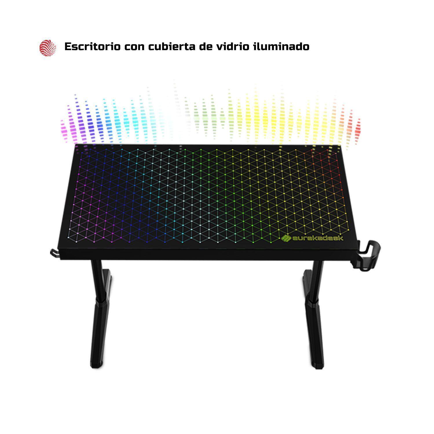 Escritorio Gaming Eureka New Glass-6