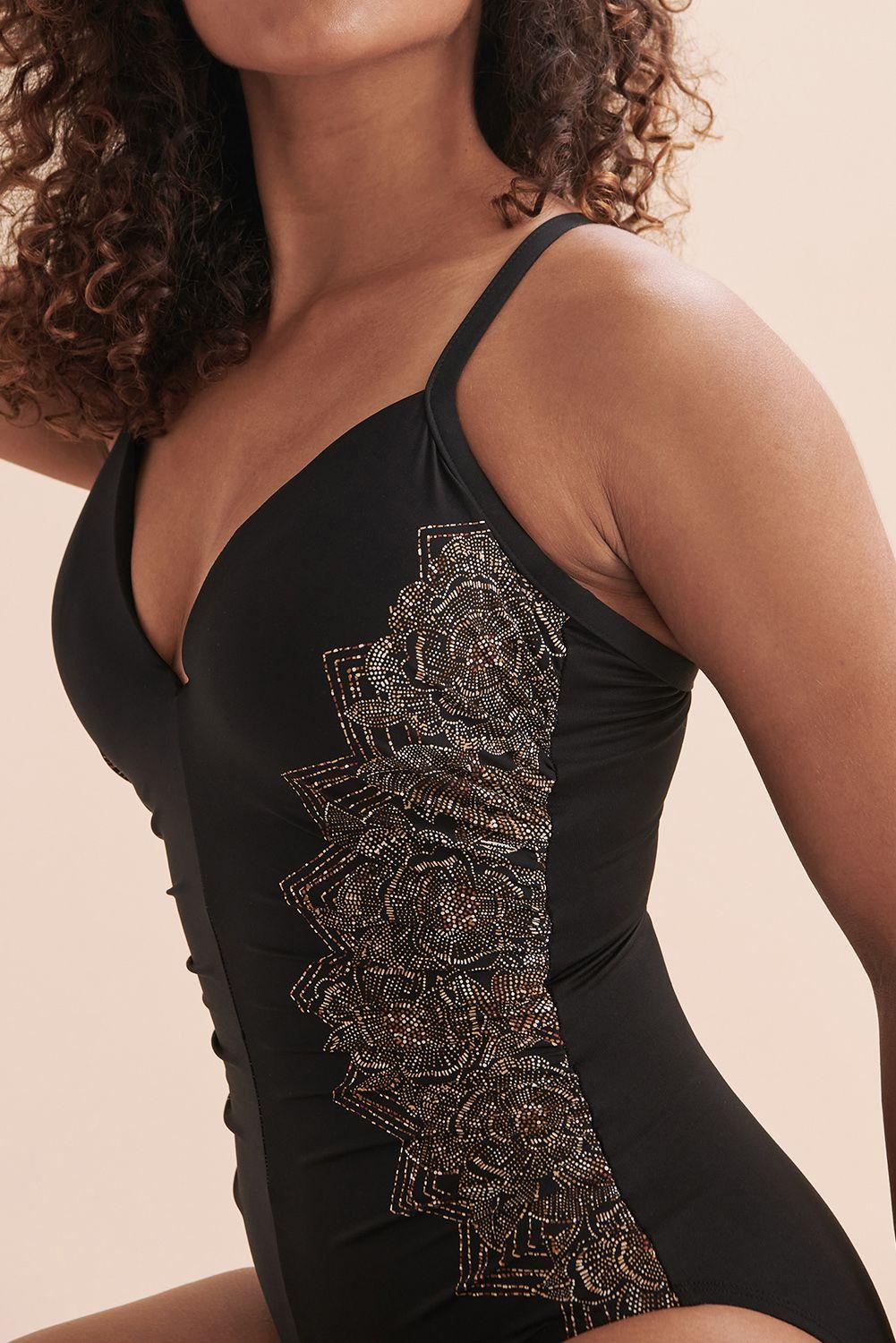 Traje De Baño Mujer Petalos Gloriahoon-2