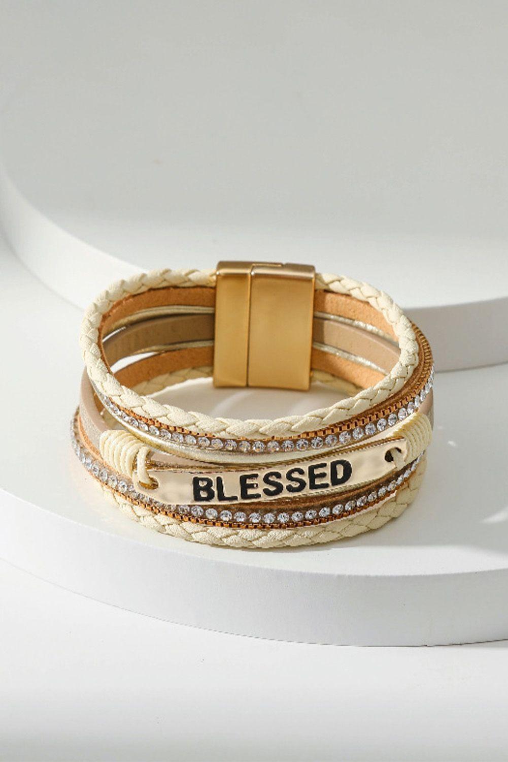 Pulsera Brazalete En Capas Blessed Gloriahoon-2