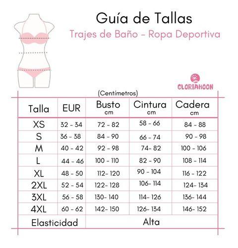 Traje De Baño Tankini Sexy Tunic Gloriahoon 2XL-4