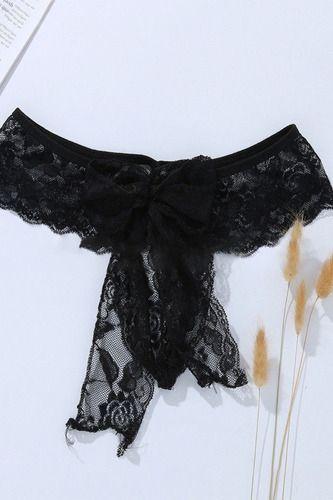 Tanga Calzón Lazo Sexy Lencería Erótica Gloriahoon Talla M-6