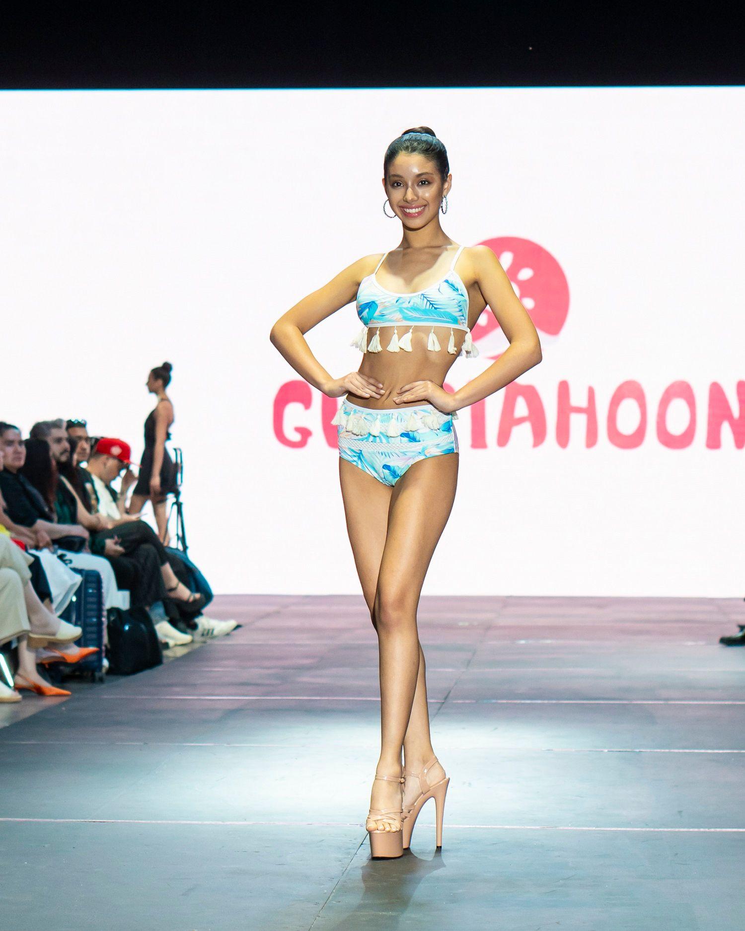 Bikini Sexy Cintura Alta Étnico Pom Pom Gloriahoon-2