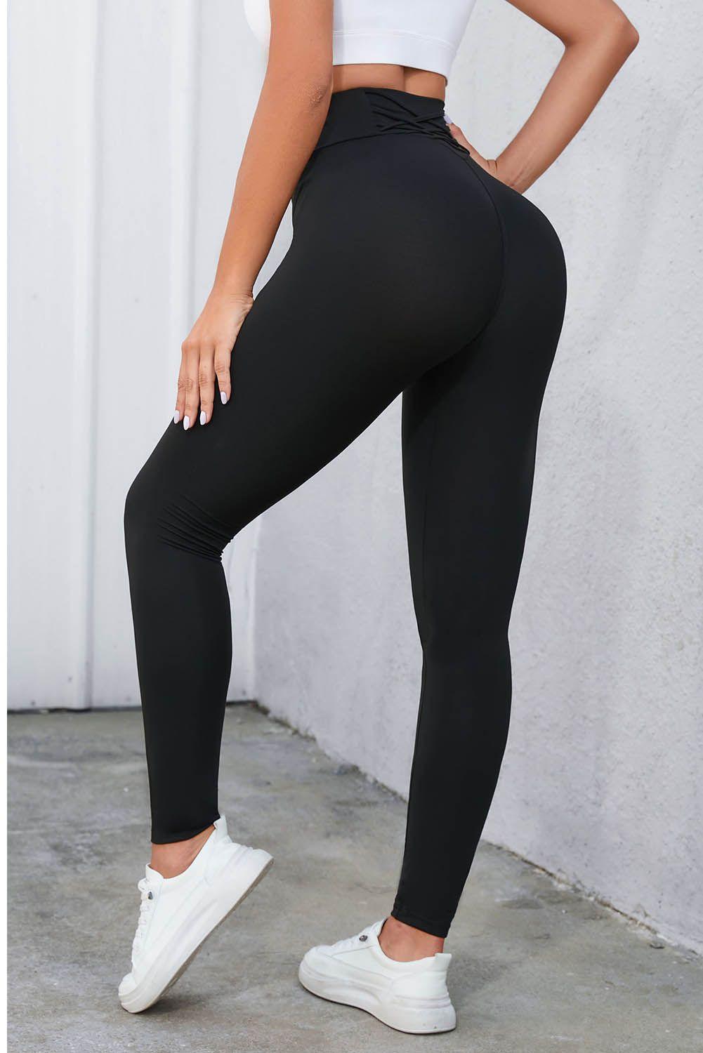 Calza Control Abdomen Leggings Detalle Cruzados Gloriahoon-5