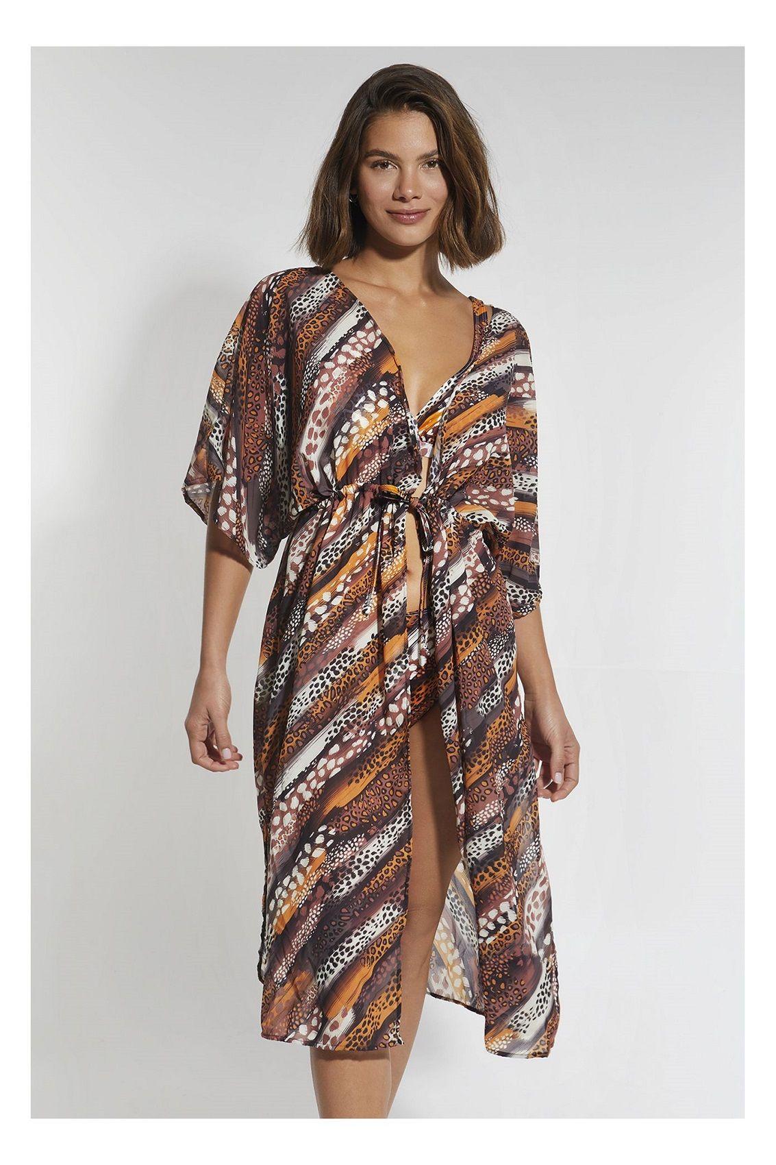 Docor España Kimono camisola mujer diseño Africa -2