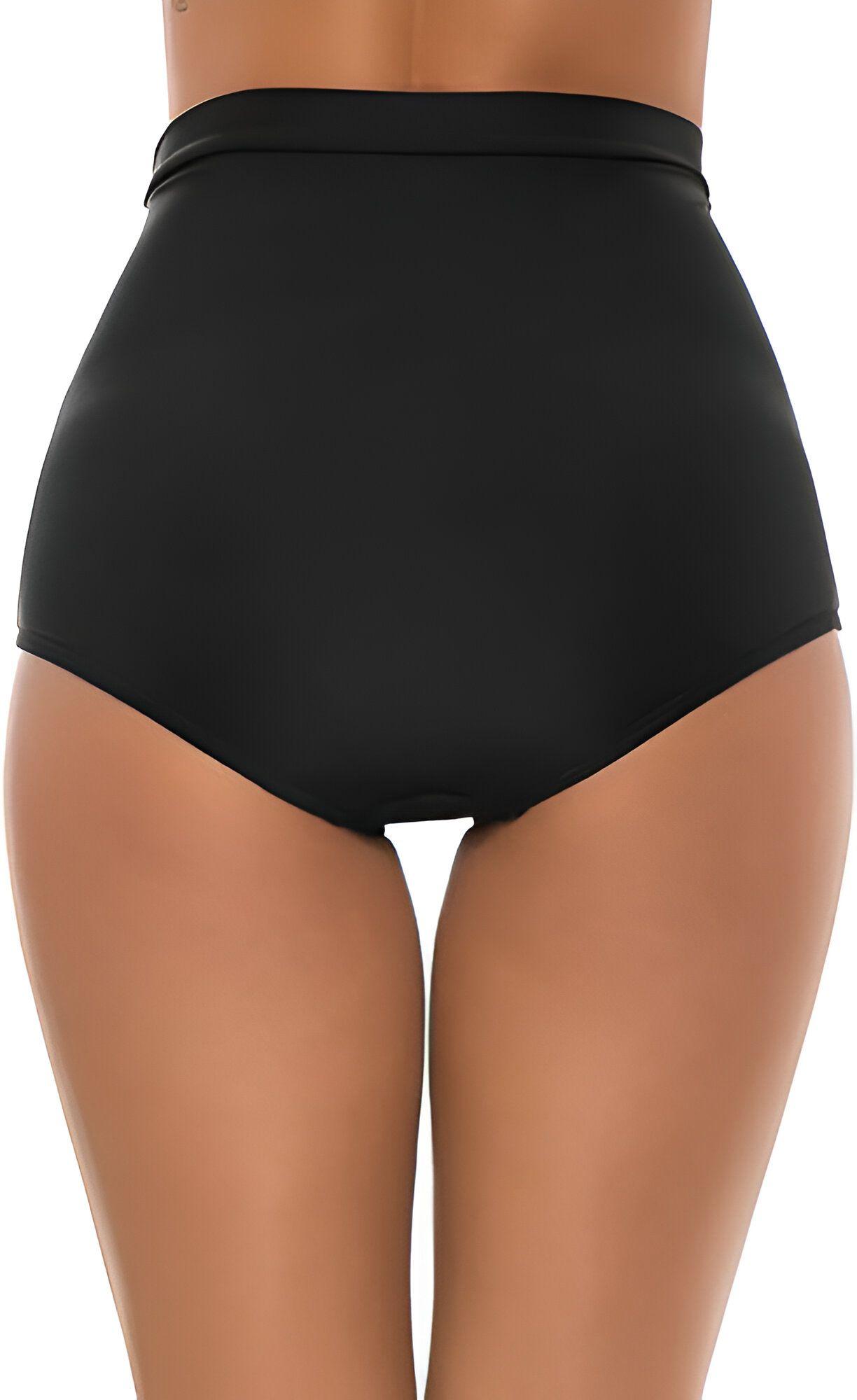 Calzon Bottom De Baño Talle Alto Control Gloriahoon-2