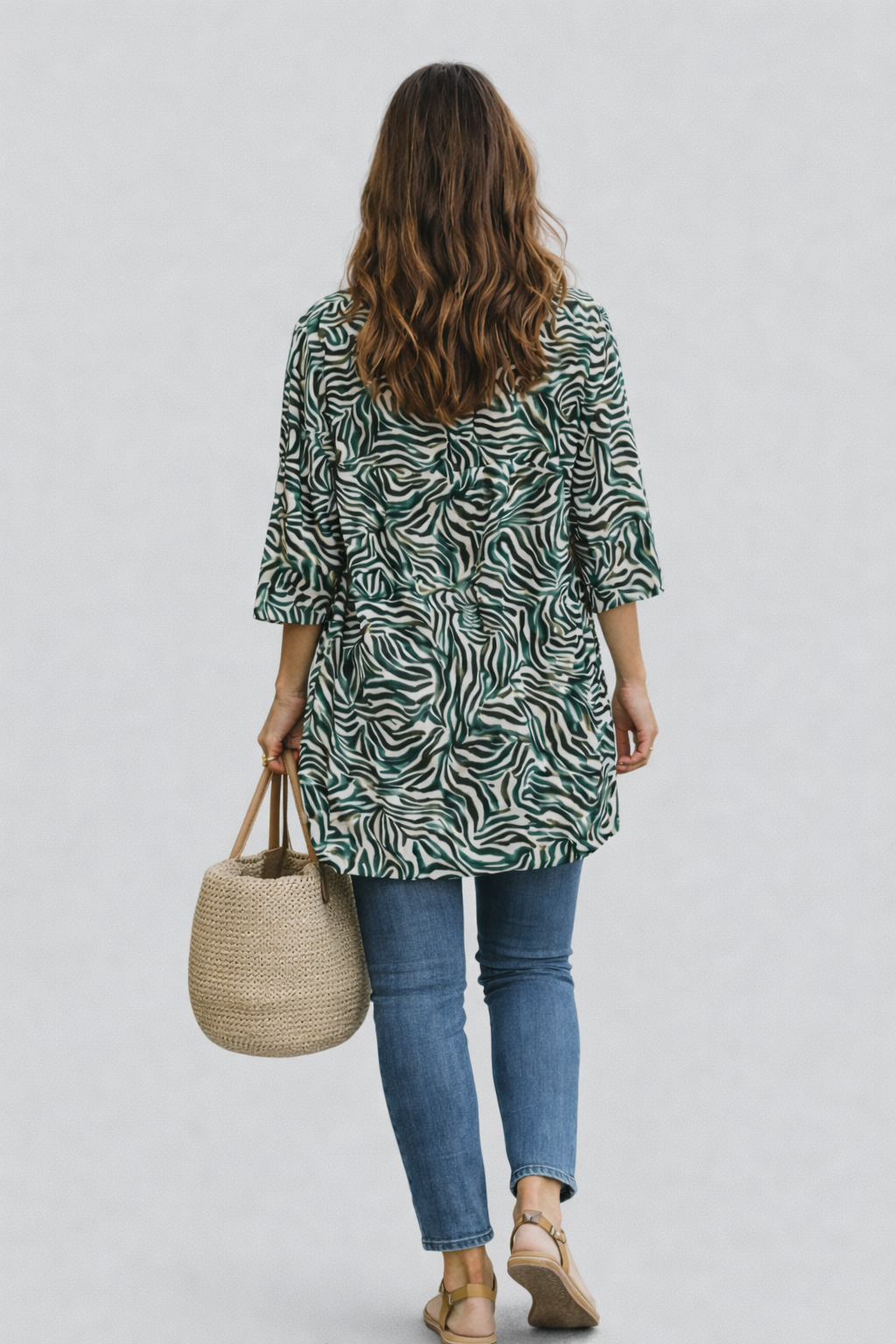 Docor España Kimono camisola mujer diseño Print-5