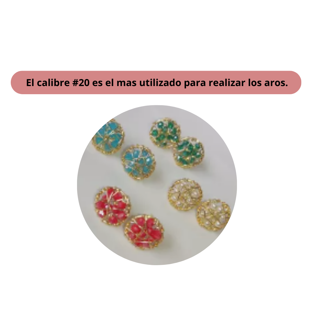 Alambre Para Bisutería Americraft Supply Calibre 20-2