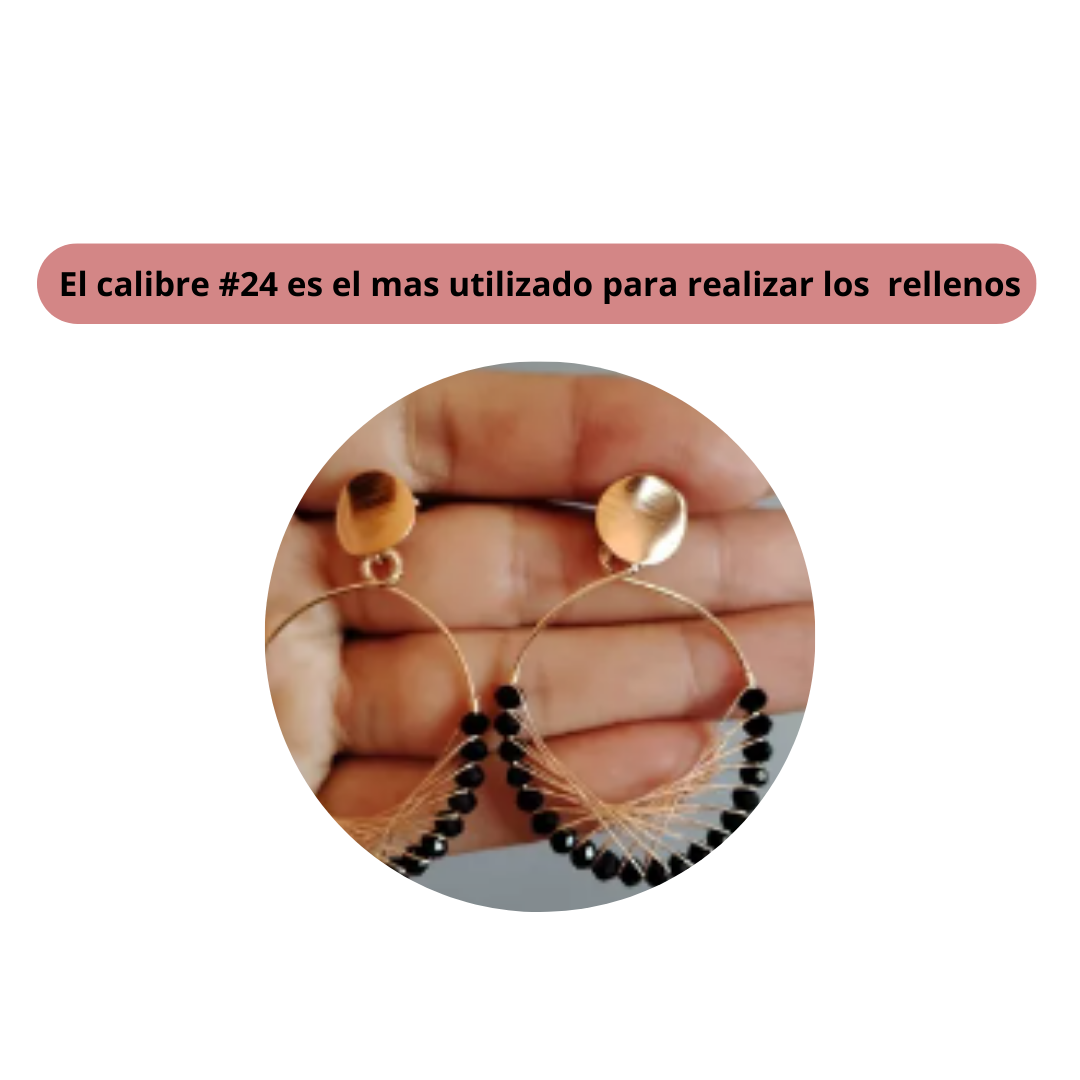 Alambre Para Bisutería Americraft Supply Calibre 24-2