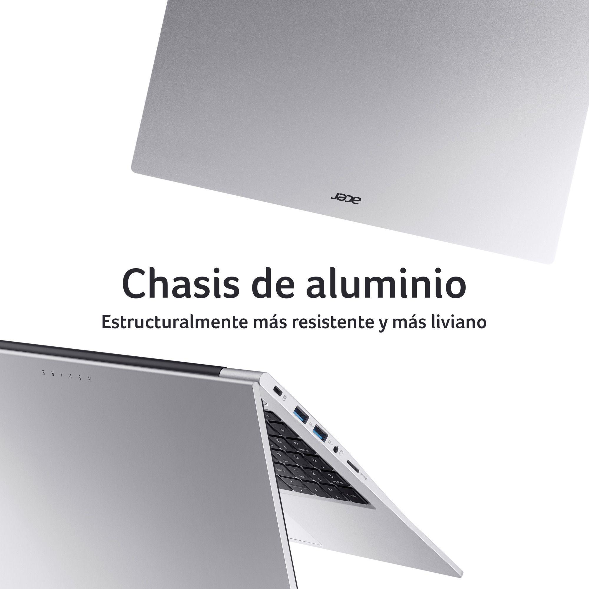 Notebook Aspire Lite AL15-41P-R0ZY-2 AMD Ryzen 7 8GB RAM 512GB SSD 15,6" FHD-4