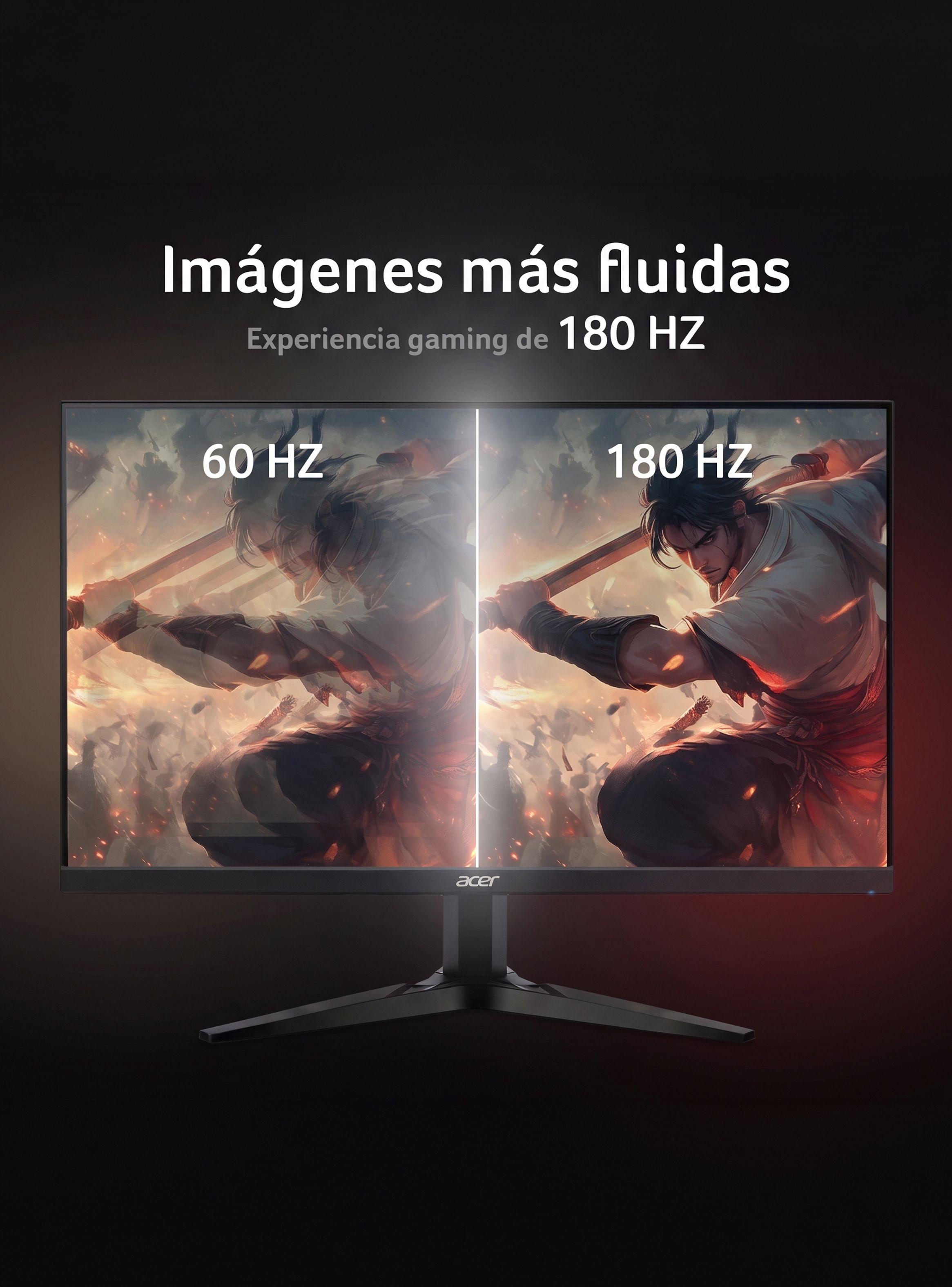 Monitor Acer 23'8 Ips /fhd/ 180 Hz / 1 Ms Vrb / 250 Nt / Hdr-4