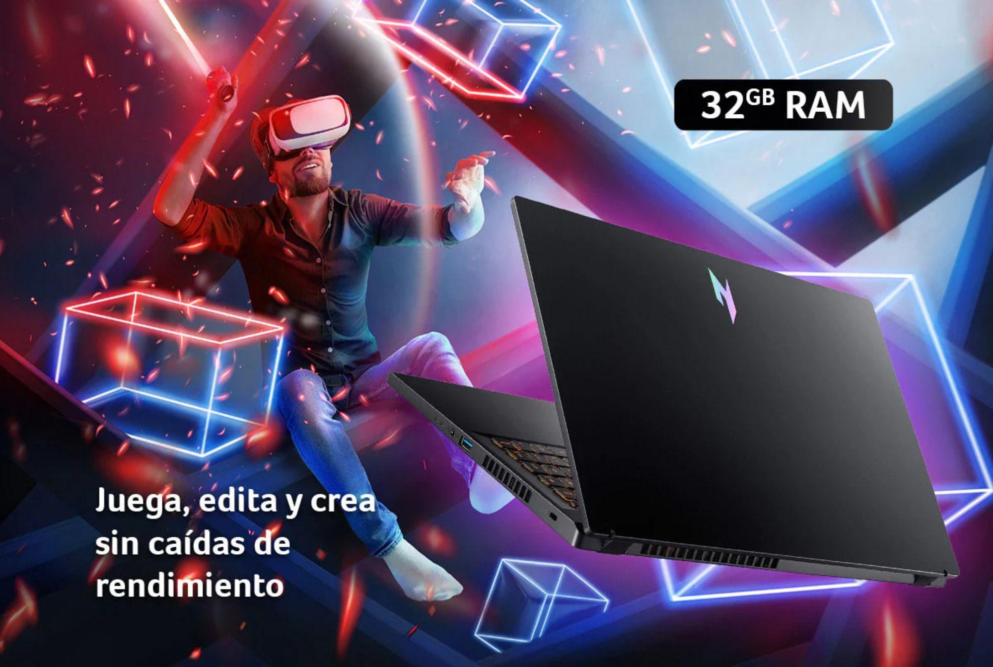 Notebook  ACER Nitro V15 ANV15-42-R50C-2 /AMD Ryzen 7 /RTX 4050/ 32GBRAM/512GB SSD / FHD 15'-4