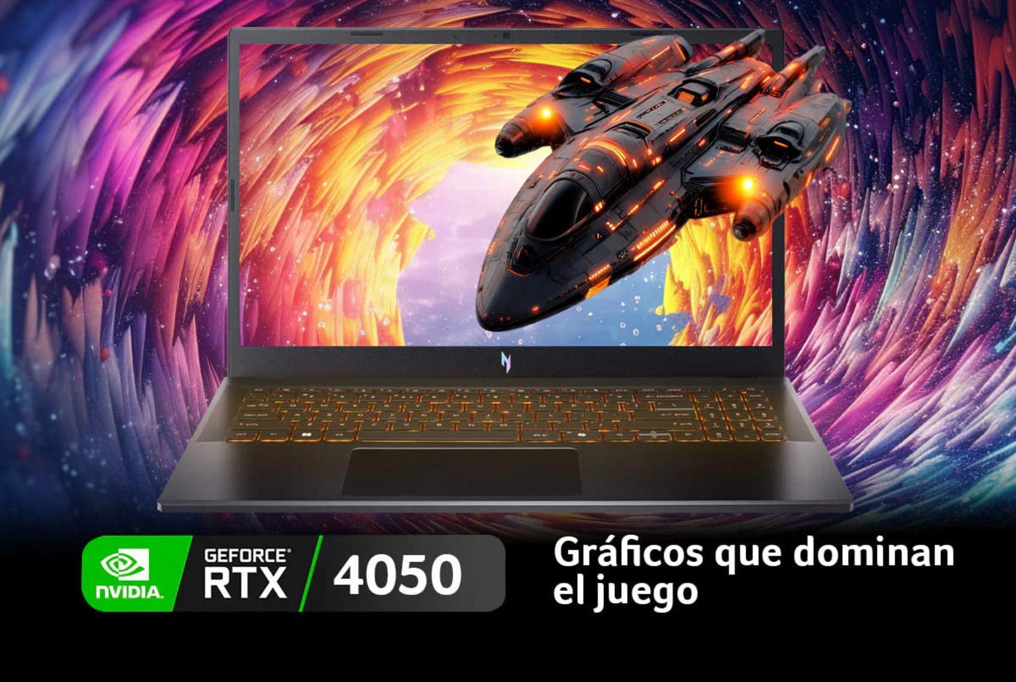 Notebook  ACER Nitro V15 ANV15-42-R50C-2 /AMD Ryzen 7 /RTX 4050/ 32GBRAM/512GB SSD / FHD 15'-6