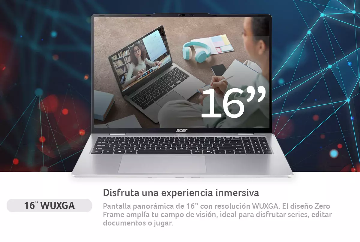 Notebook  ACER AL16-53P-578Y-2 | Intel® Core™ Ultra 5 | 32GB RAM | 512GB SSD | 16'-3