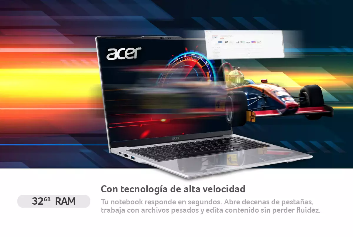 Notebook  ACER AL16-53P-578Y-2 | Intel® Core™ Ultra 5 | 32GB RAM | 512GB SSD | 16'-4