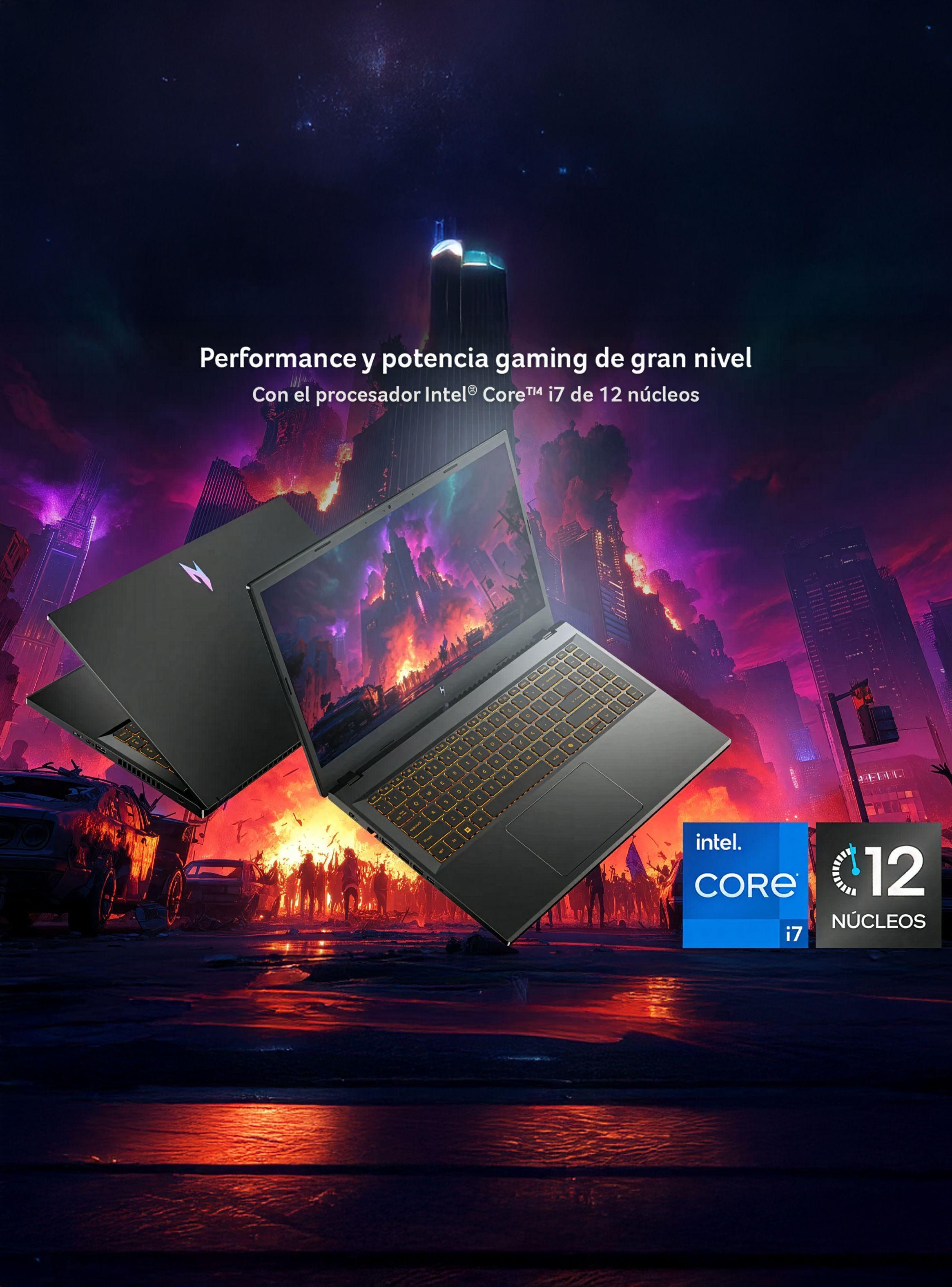 Notebook ACER  Gamer V15 ANV15-52-73S9-1 /IntelCorei7 13620H / NVIDIA RTX 5050 / 24GB RAM/512 GB SSD-3