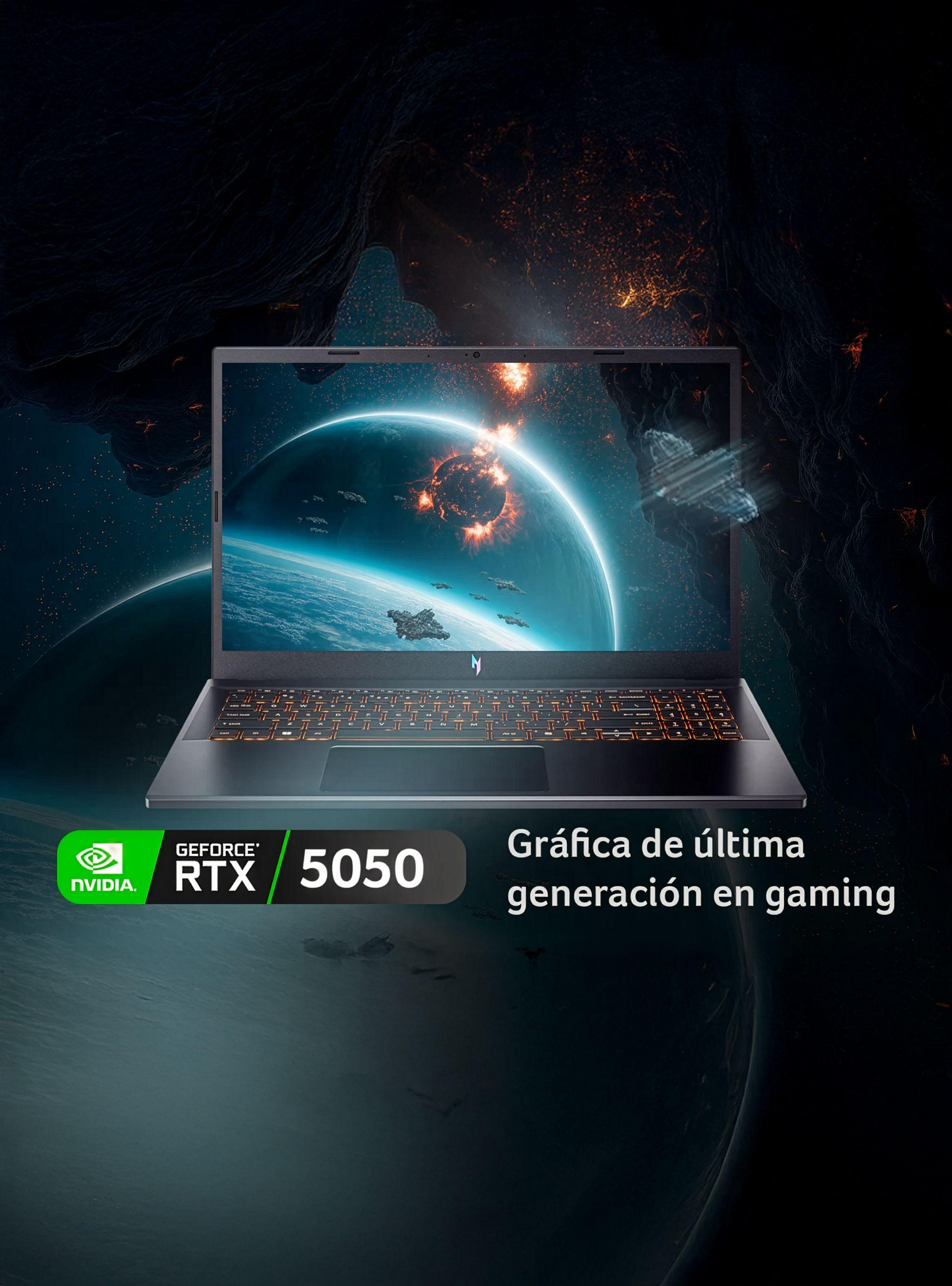 Notebook ACER  Gamer V15 ANV15-52-73S9-1 /IntelCorei7 13620H / NVIDIA RTX 5050 / 24GB RAM/512 GB SSD-6