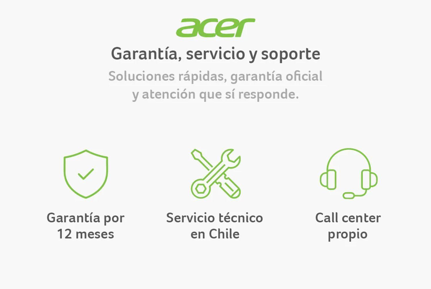 Notebook Aspire Lite AL14-31P-3591-6 / Intel® Core™ i3 8 Núcleos / 8GB RAM / 128GB SSD-2