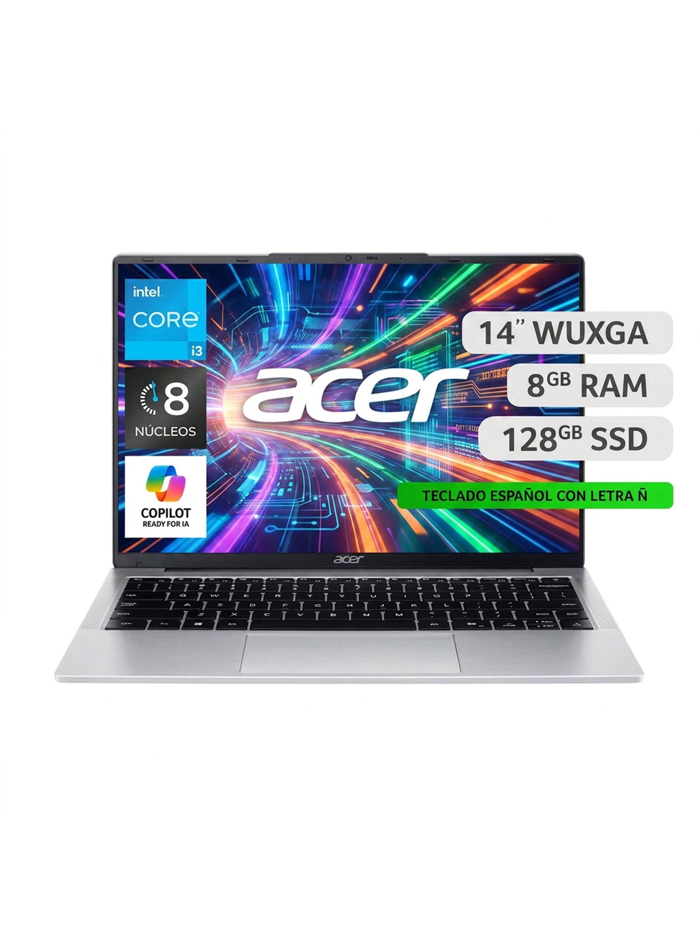 Notebook Aspire Lite AL14-31P-3591-6 Intel Core i3 8 Núcleos 8GB RAM 128GB SSD 14" WUXGA-0