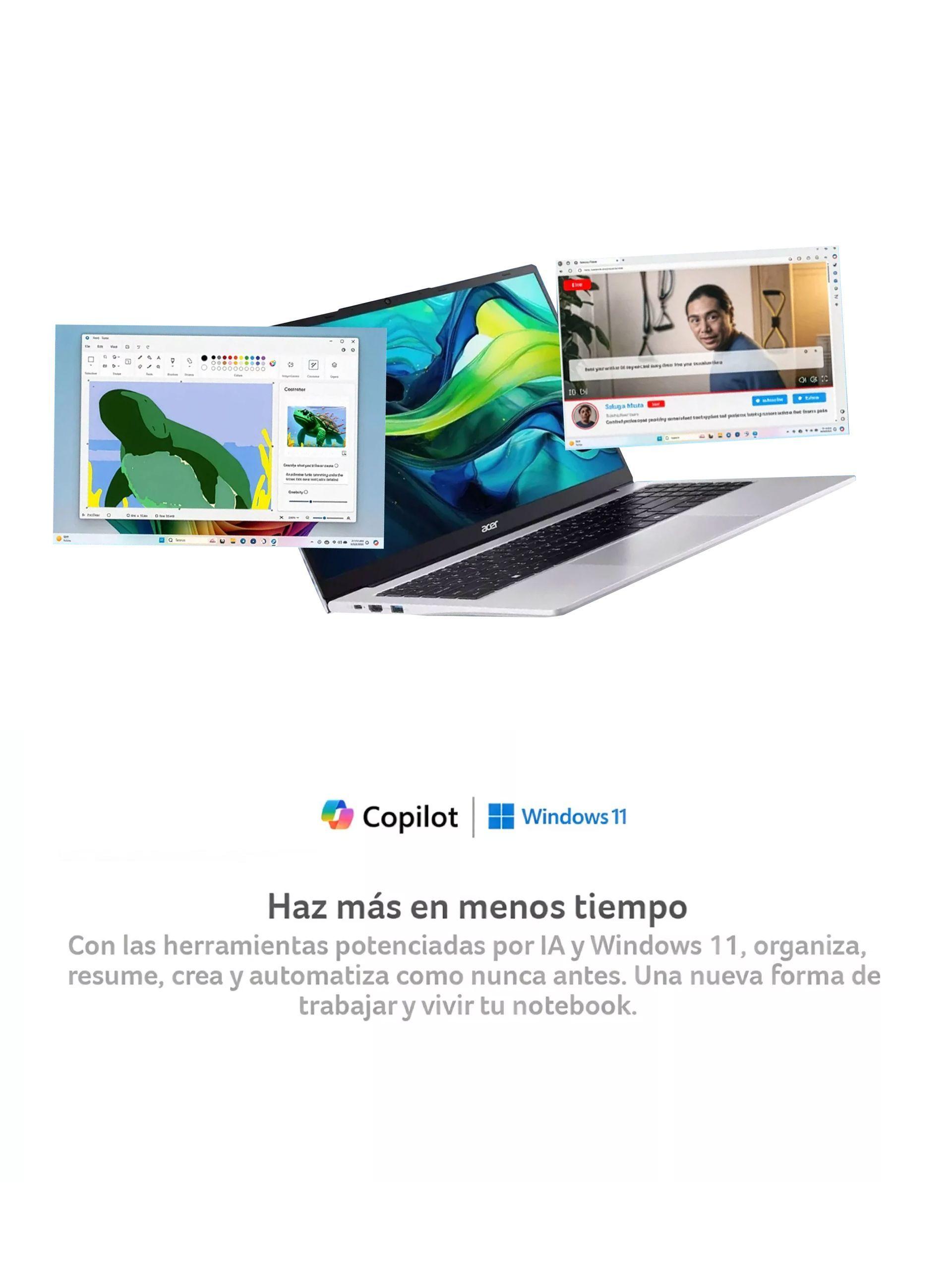 Notebook Acer Aspire Lite AL15-43P-R3UW-5 | AMD Ryzen™ 7 | 20GB RAM | 512GB SSD | 15,6" FHD-4