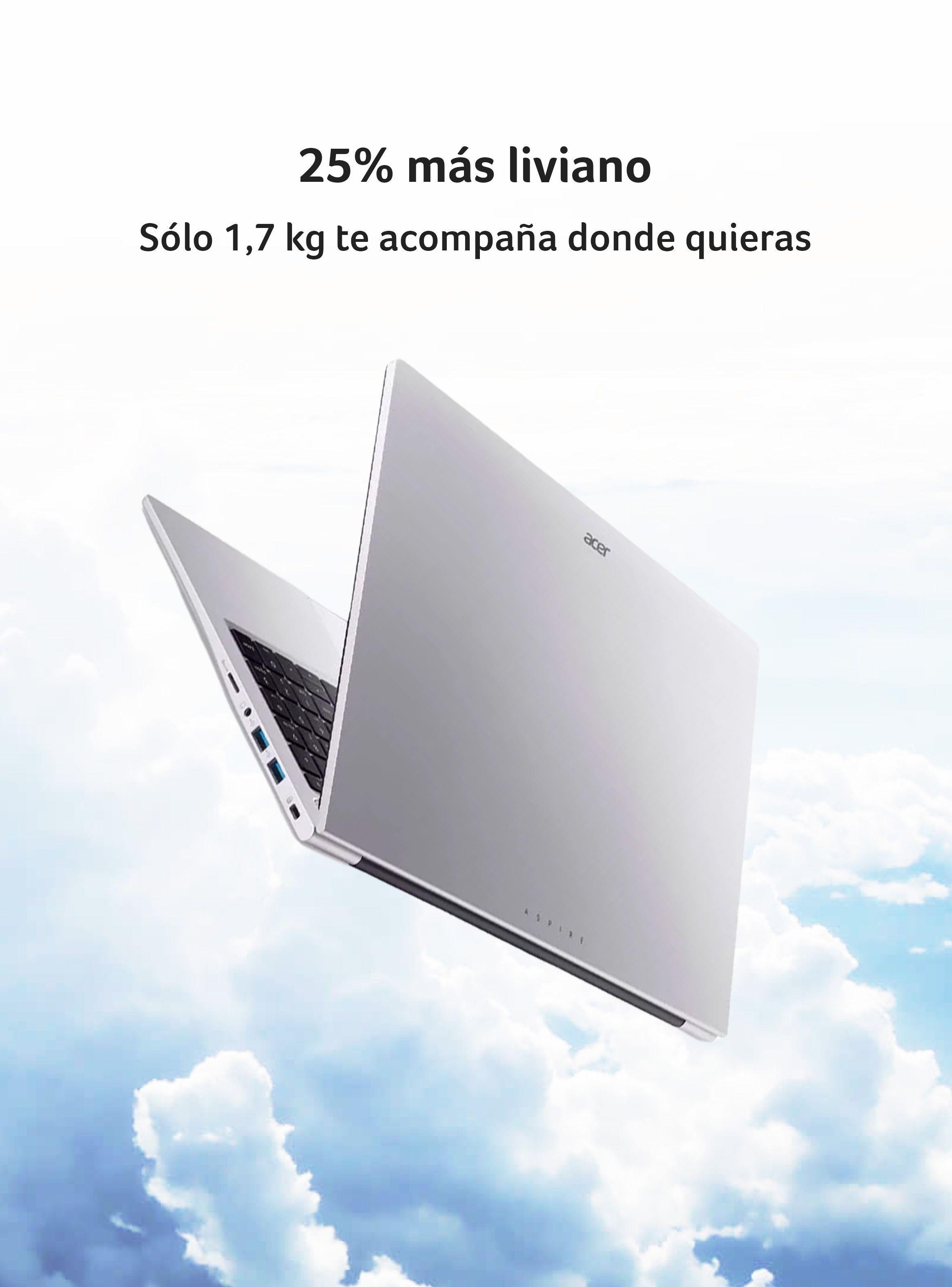 Notebook Aspire Lite AL15-41P-R0ZY-2 AMD Ryzen 5 8GB RAM 512GB SSD 15,6" FHD-4