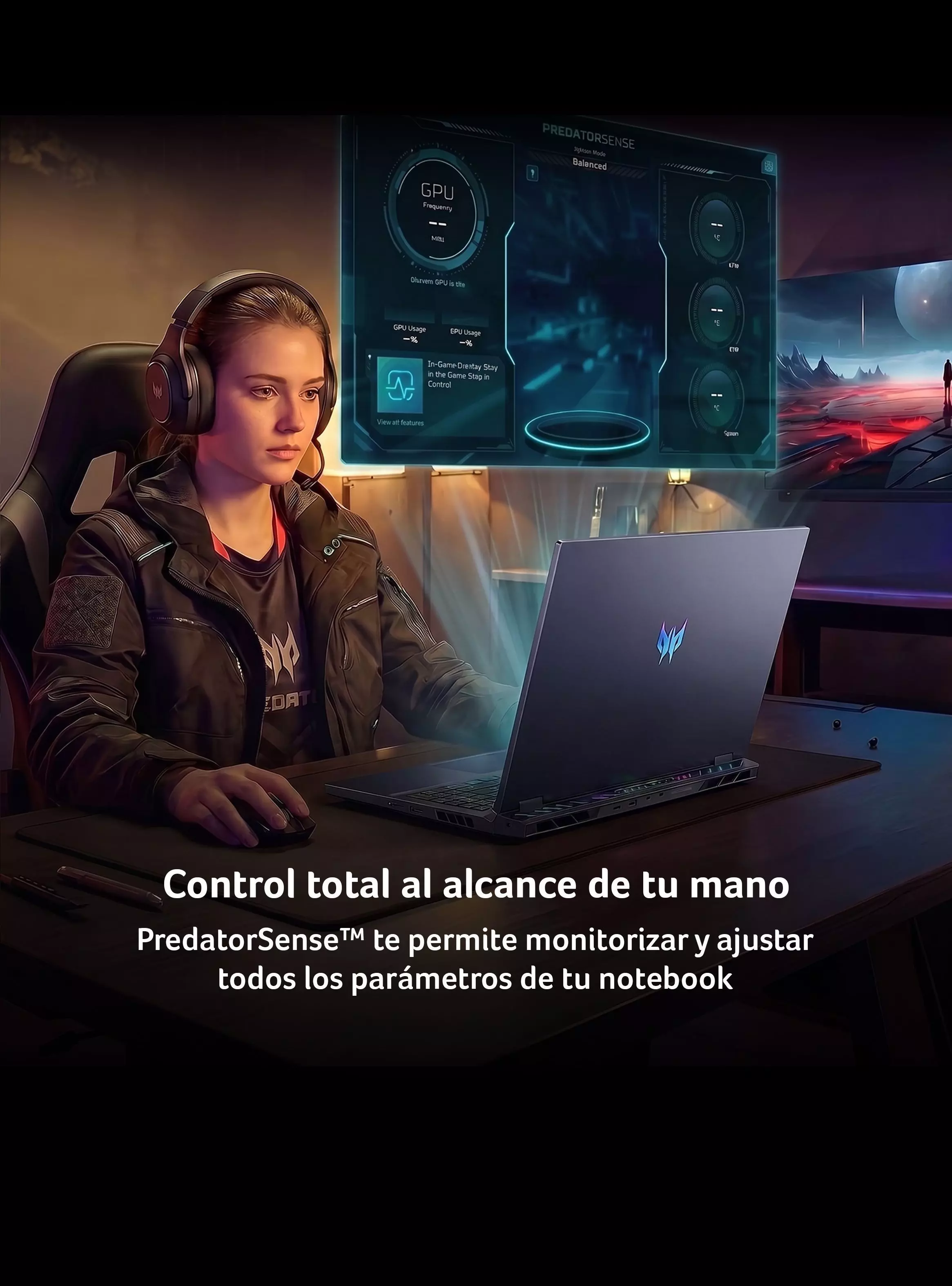 Notebook Gamer Acer Predator Ultra 9 275HX NVIDIA RTX 5090 64GB RAM 3TB SSD 18" 4K WQUXGA 120Hz-3