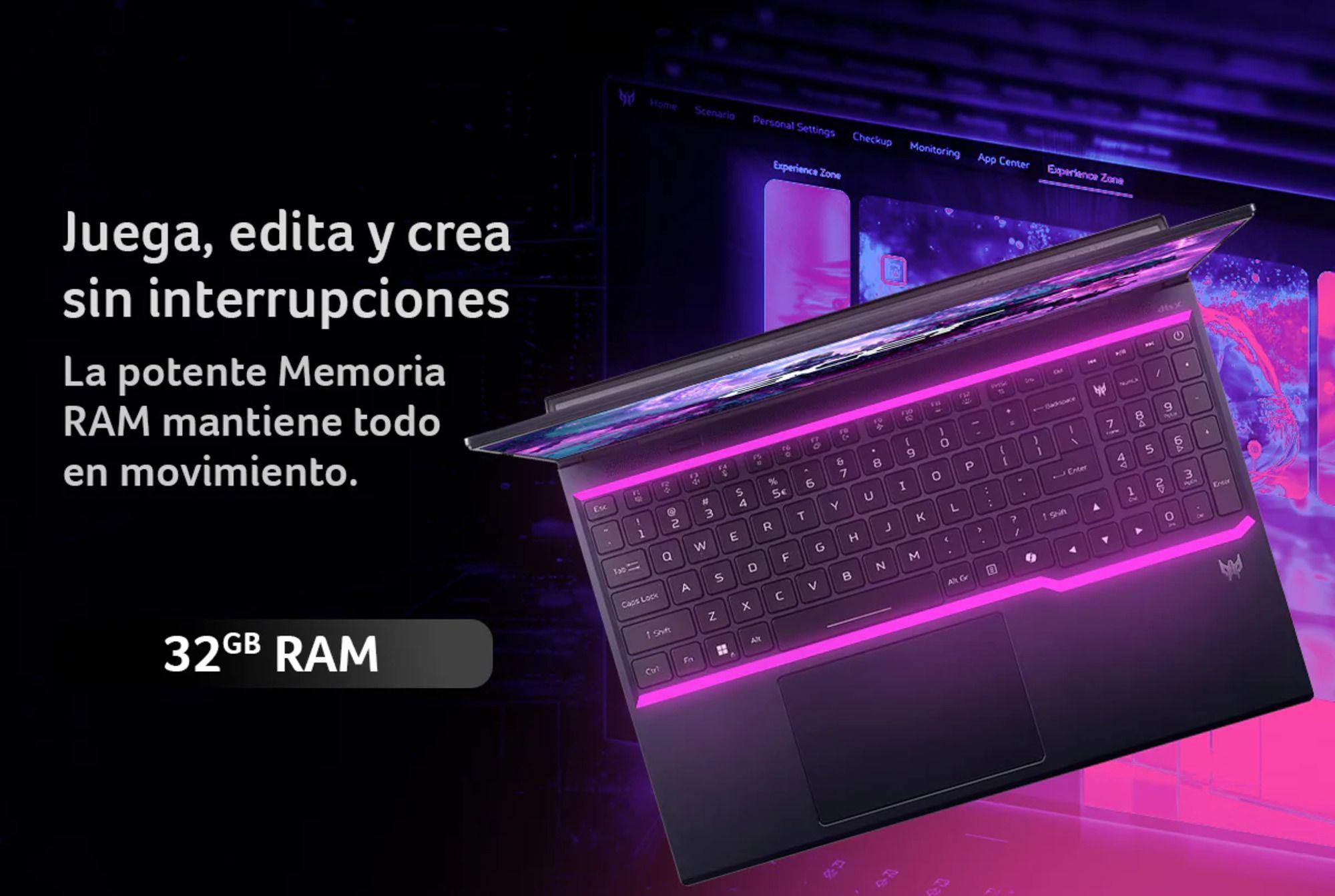 Notebook GAMER ACER / Intel Core Ultra 9 /1 TB SSD / 32 GB RAM / RTX 5070 TI /16'-2