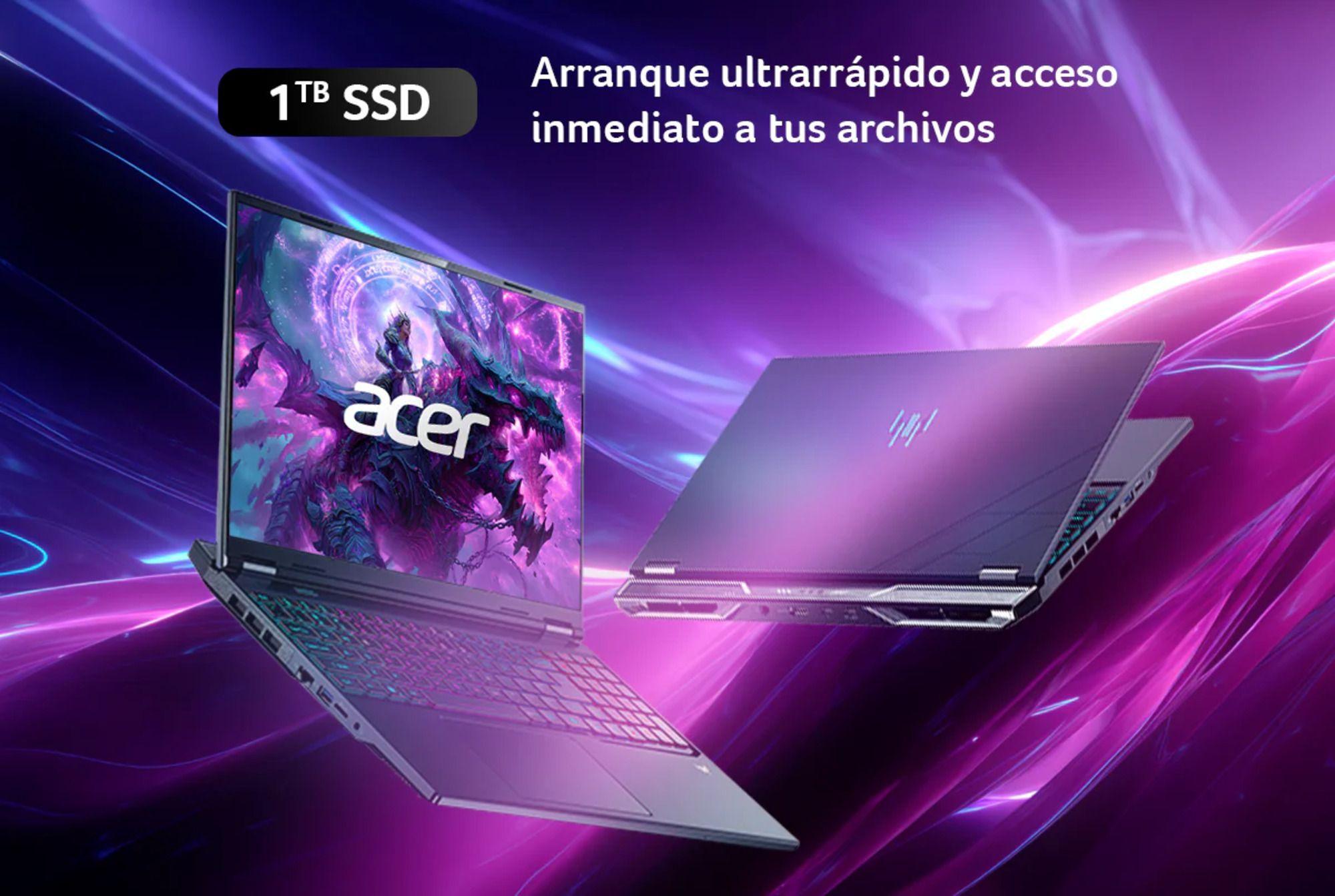 Notebook GAMER ACER / Intel Core Ultra 9 /1 TB SSD / 32 GB RAM / RTX 5070 TI /16'-5