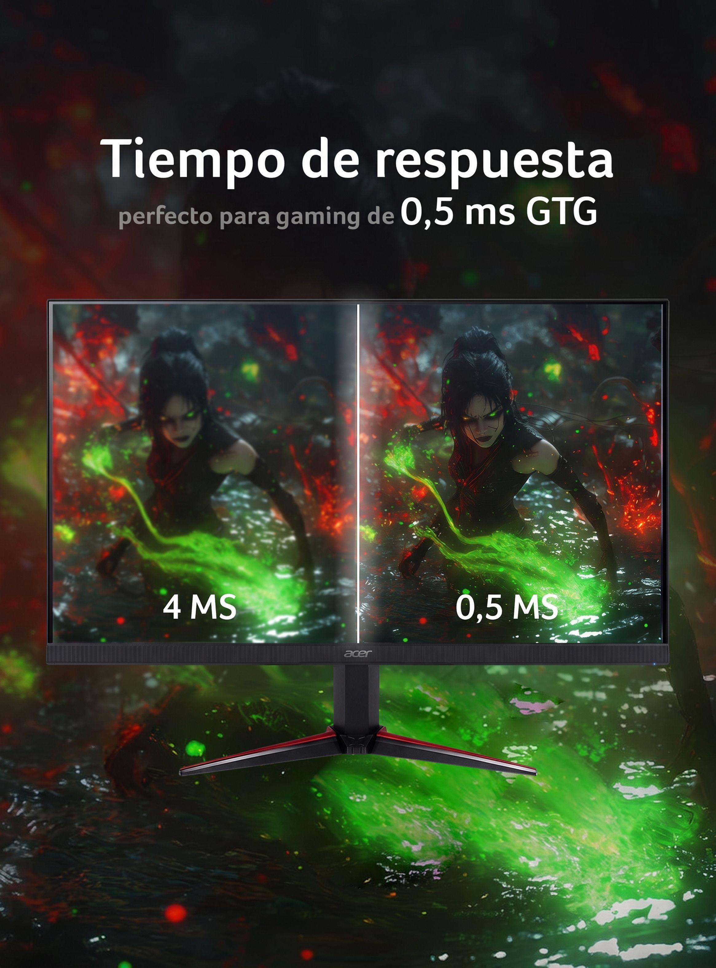 Monitor Gamer Acer Nitro VG270 / 27 Pulgadas IPS / FHD  /  180 Hz / Refresco de 0.5 -5