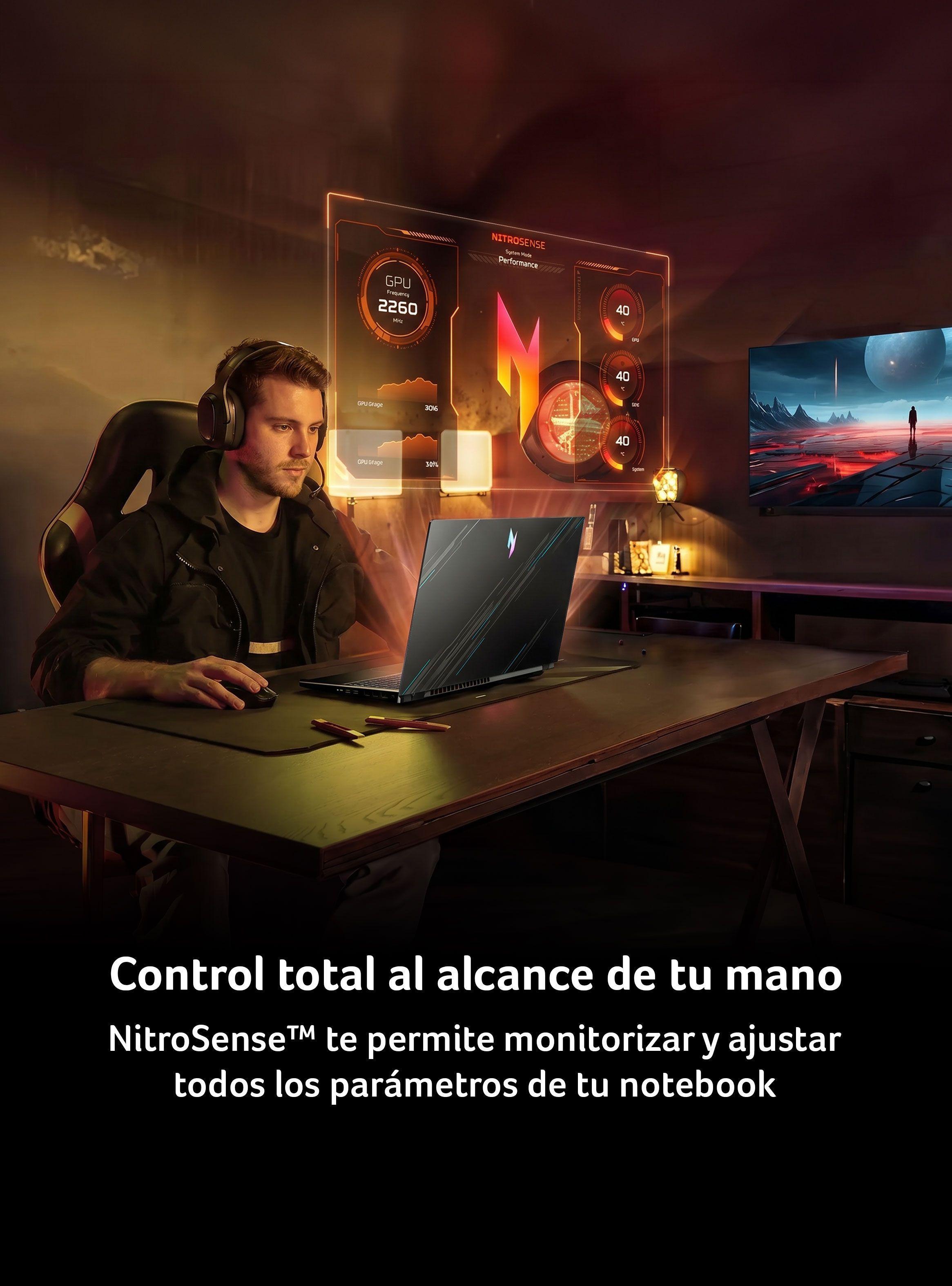 Notebook Gamer Acer Nitro ANV15-41-R6HJ-1 AMD Ryzen 5 RTX3050 8GB RAM 512GB SSD 15.6 FHD 165Hz-4
