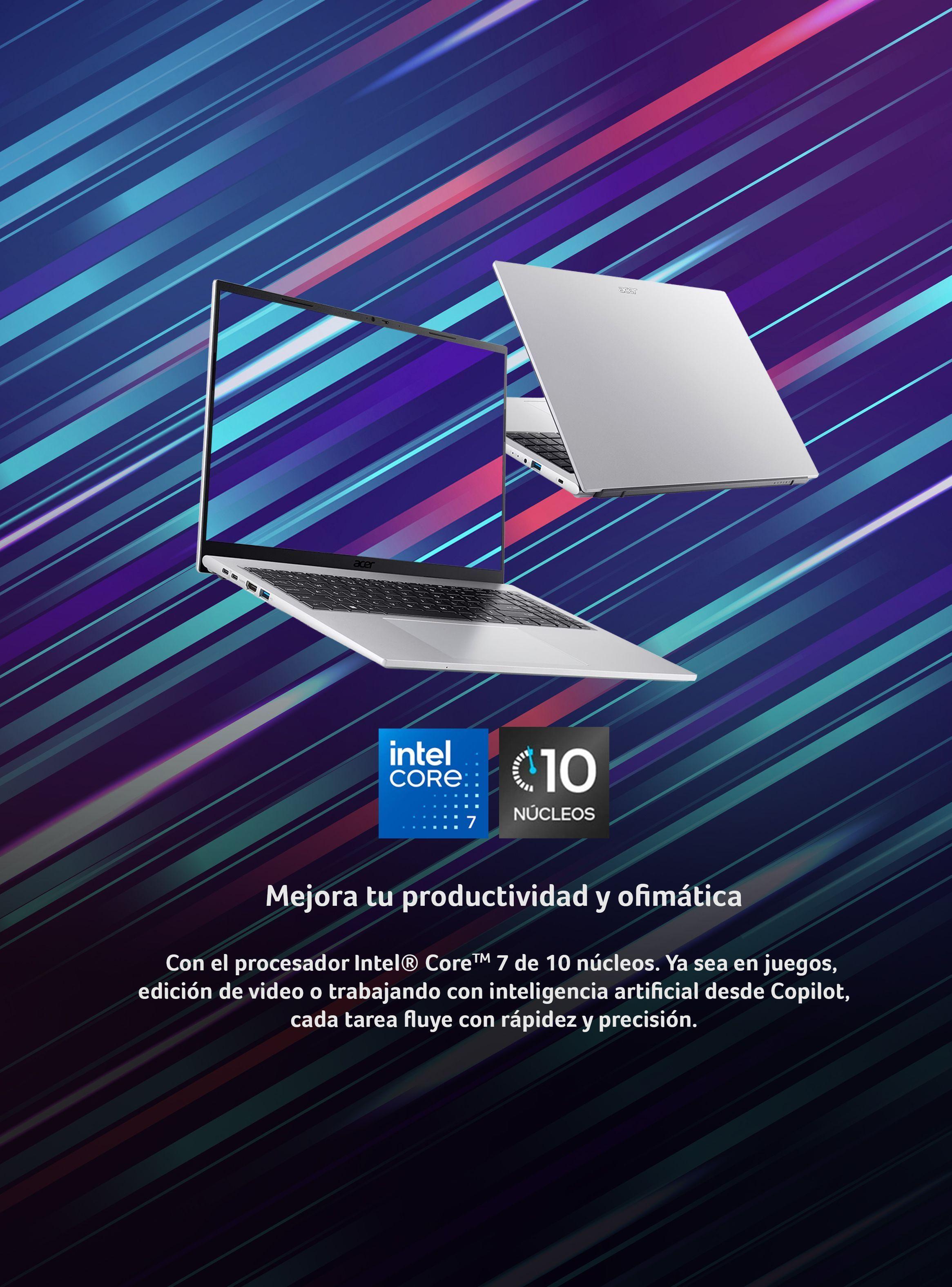Notebook Acer Aspire GO 16 AG16-71P-74BL-CL-1 Intel Core 7 16GB RAM 512GB SSD 16" WUXGA-2