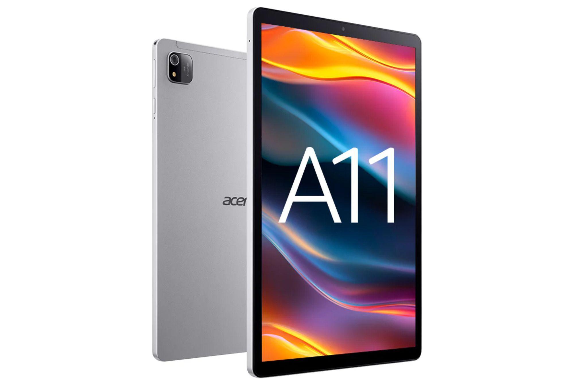 Tablet Acer Iconia TAB A11-11-A6D7-1 / Pantalla IPS 111200 x 1920 pixeles / Android 14 / 128 GB /GPS-3