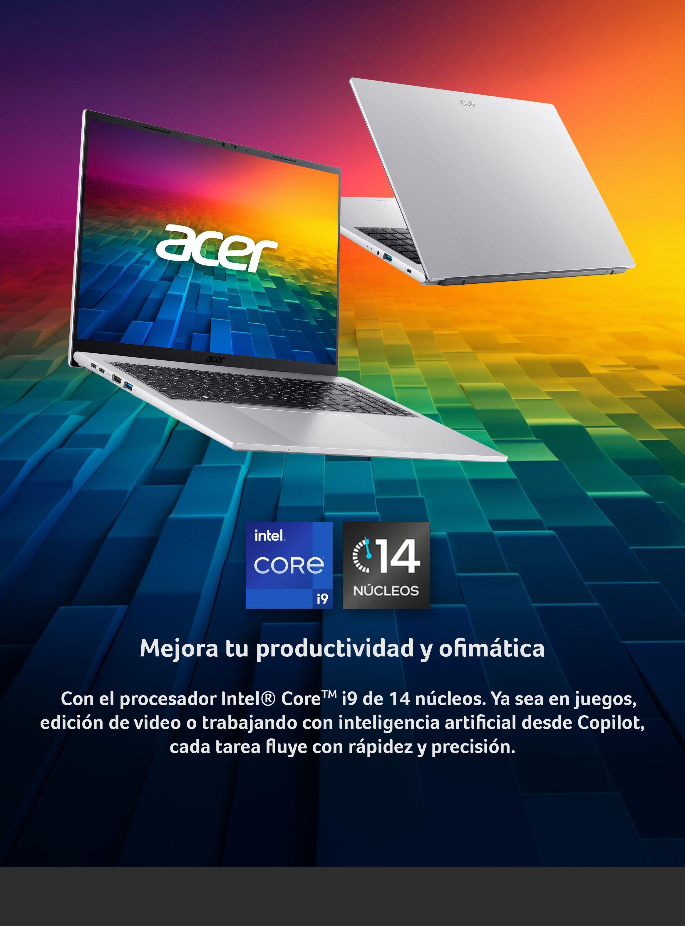 Notebook Touch Aspire GO 16 AG16-71PT-91CE-1 Intel Core i9 32GB RAM 512GB SSD 16" WUXGA-3