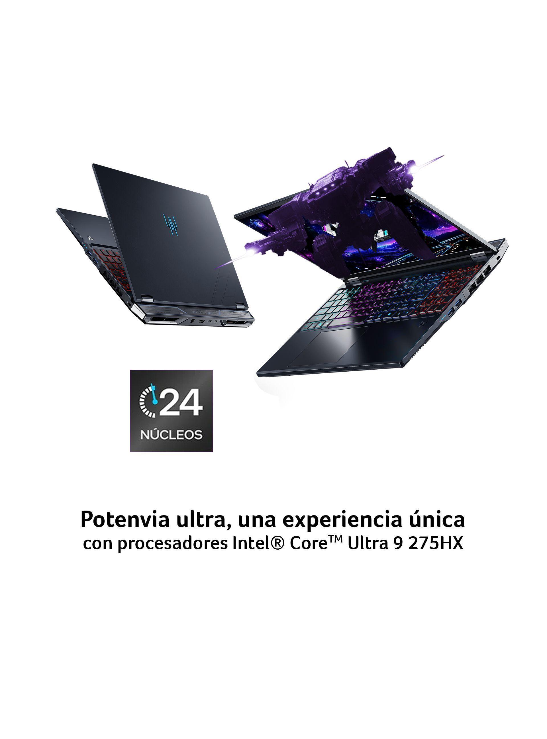 Notebook Gamer Predator Neo Intel Core Ultra 9 RTX 5070TI 32GB RAM 1TB + 1TB SSD 16" WQXGA 240Hz-3
