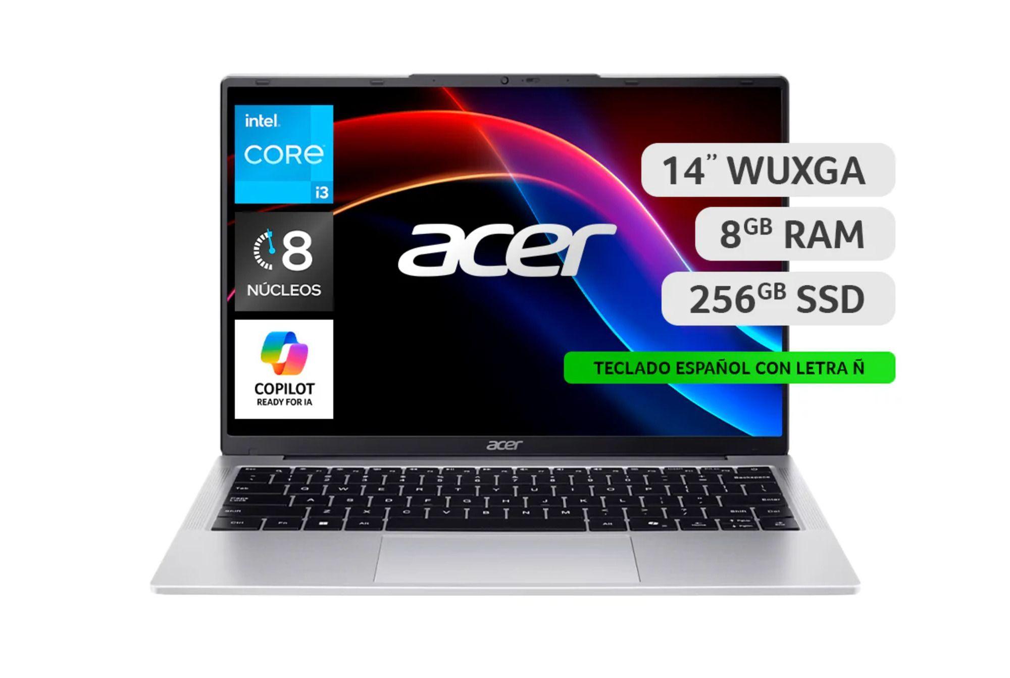 Notebook Acer 14' AL14-31P-31TH / Intel Core i3 8 Núcleos / 8GB RAM / 256GB SSD / 14'-0